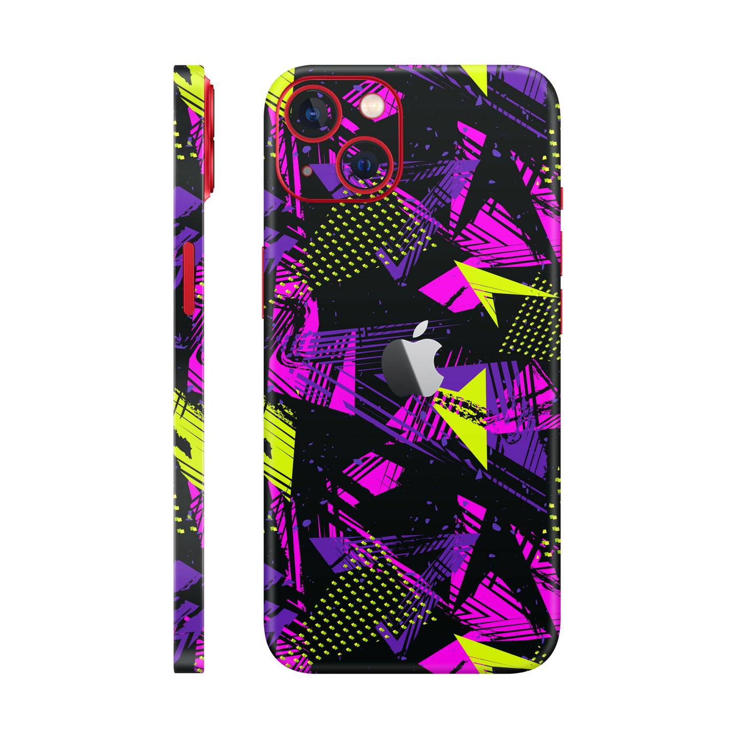 Folie de protectie iPhone 14 Plus, eSkins Signature, Skin Urban Graffiti