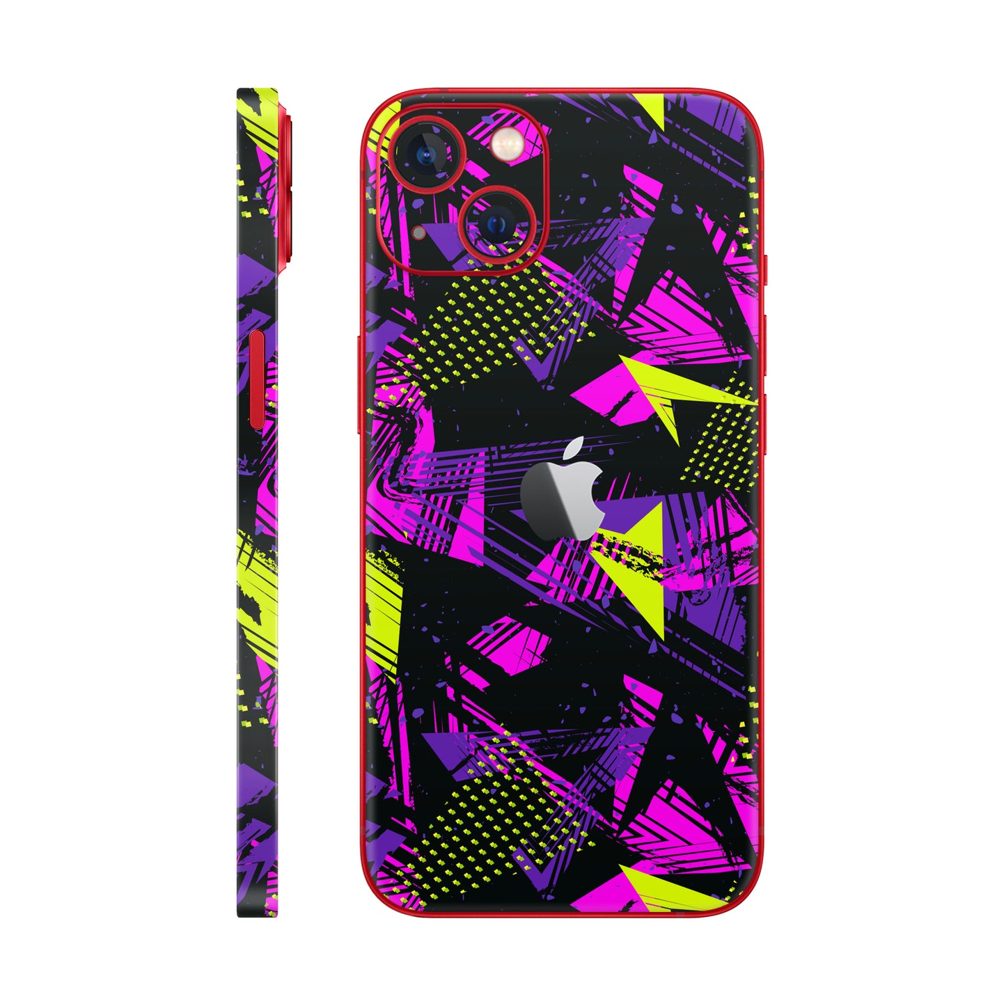 Folie de protectie iPhone 14 Plus, eSkins Signature, Skin Urban Graffiti