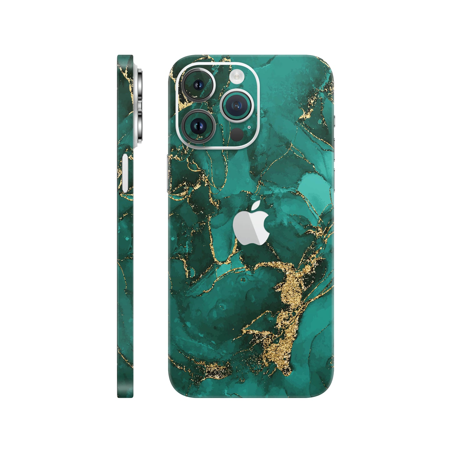 Folie de protectie iPhone 14 Pro, eSkins Signature, Ethereal Green