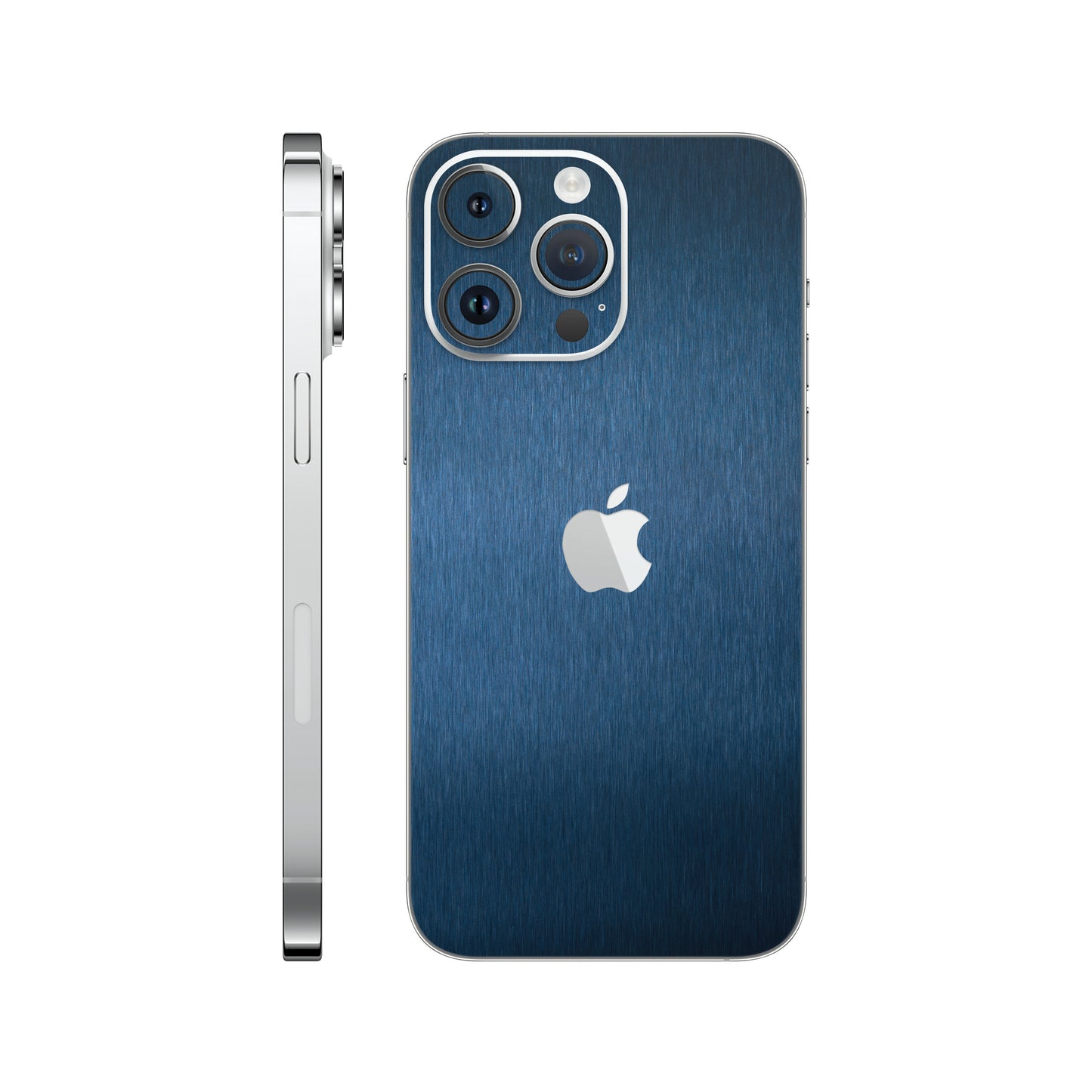 Skin iPhone 14 Pro, Metallic 3D Blue