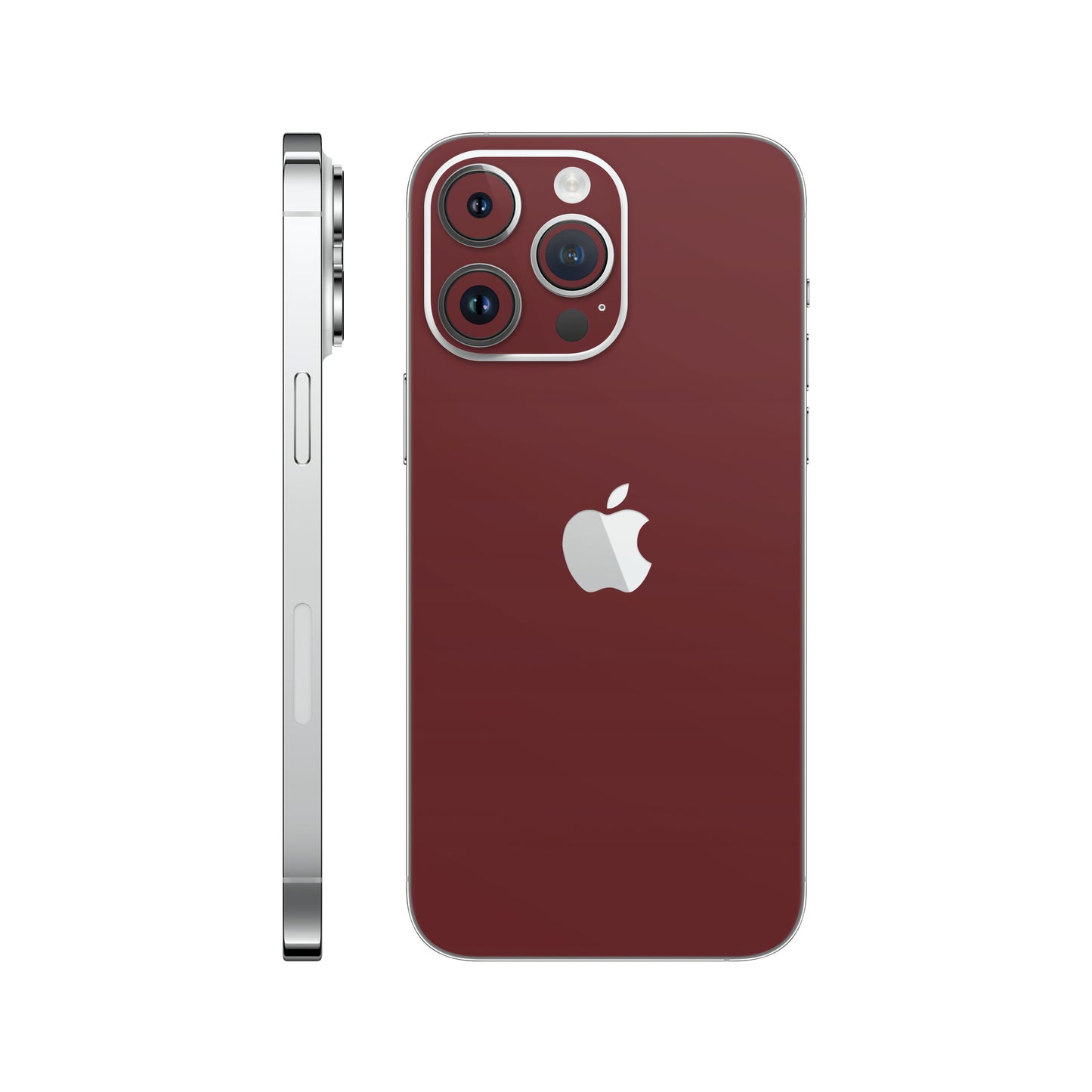 Folie de protectie iPhone 14 Pro, eSkins Unique, Skin Mat Cupru