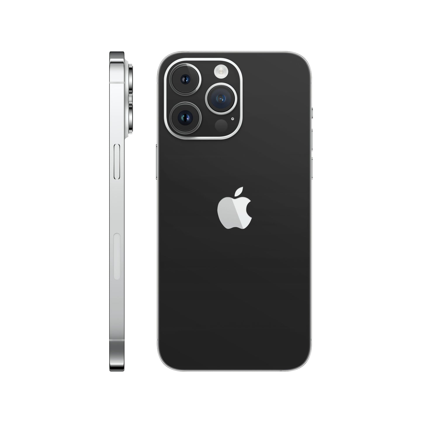 Folie de protectie iPhone 14 Pro, eSkins Unique, Skin Mat Negru