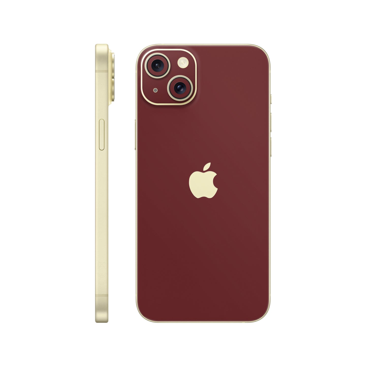 Skin iPhone 15, Matte Copper Metallic