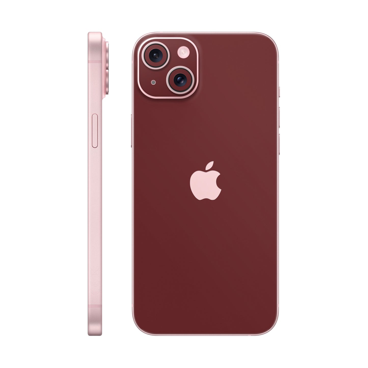 iPhone 15 Plus Skin, Matte Copper Metallic