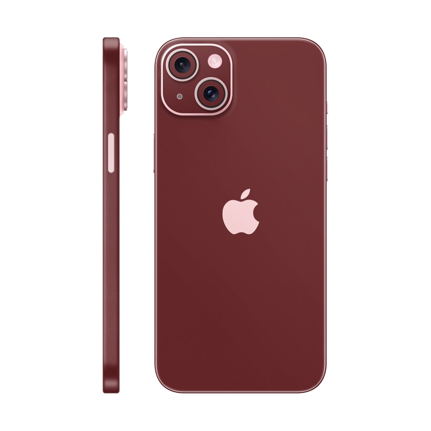 iPhone 15 Plus Skin, Matte Copper Metallic