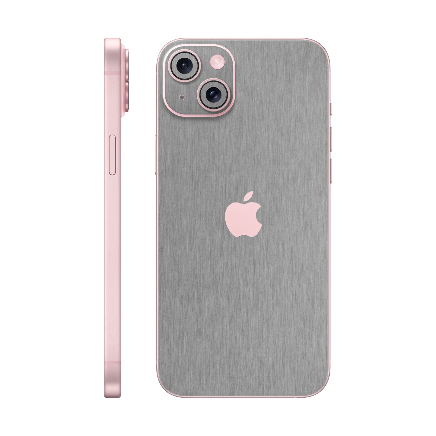Skin iPhone 15 Plus, Metallic 3D Graphite