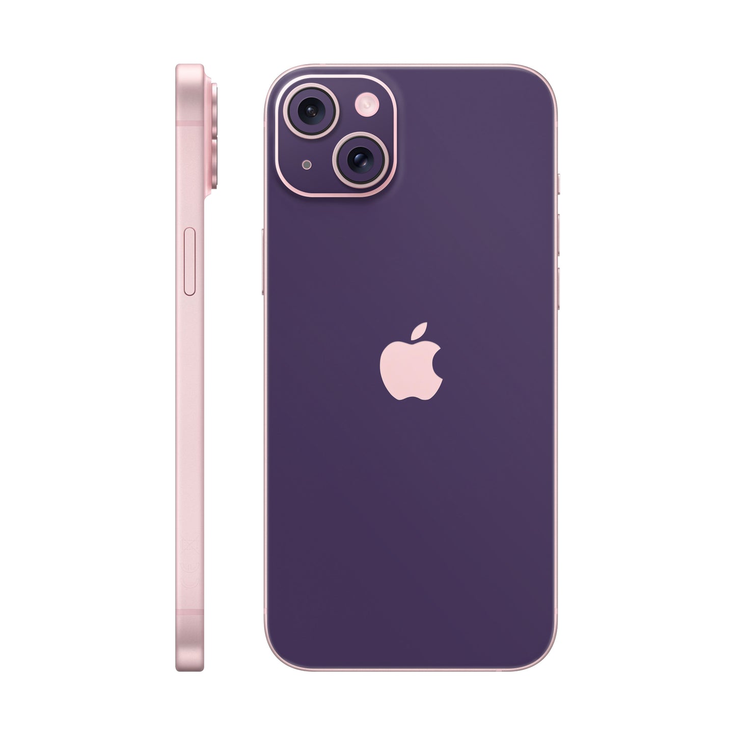 Skin iPhone 15 Plus, Matte Metallic Purple