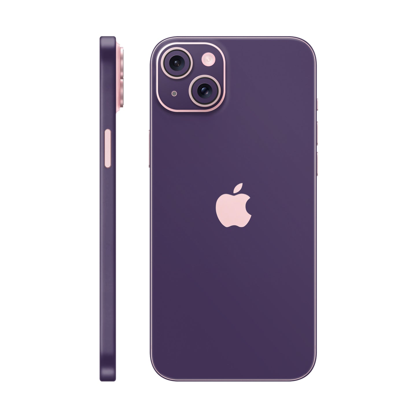 Skin iPhone 15 Plus, Matte Metallic Purple