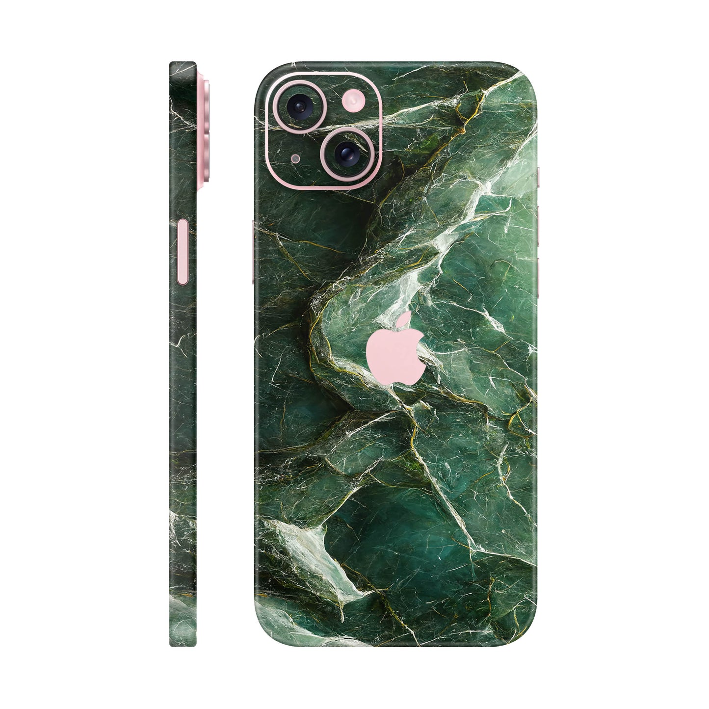 Folie de protectie iPhone 15 Plus, eSkins Signature, Mystic Emerald