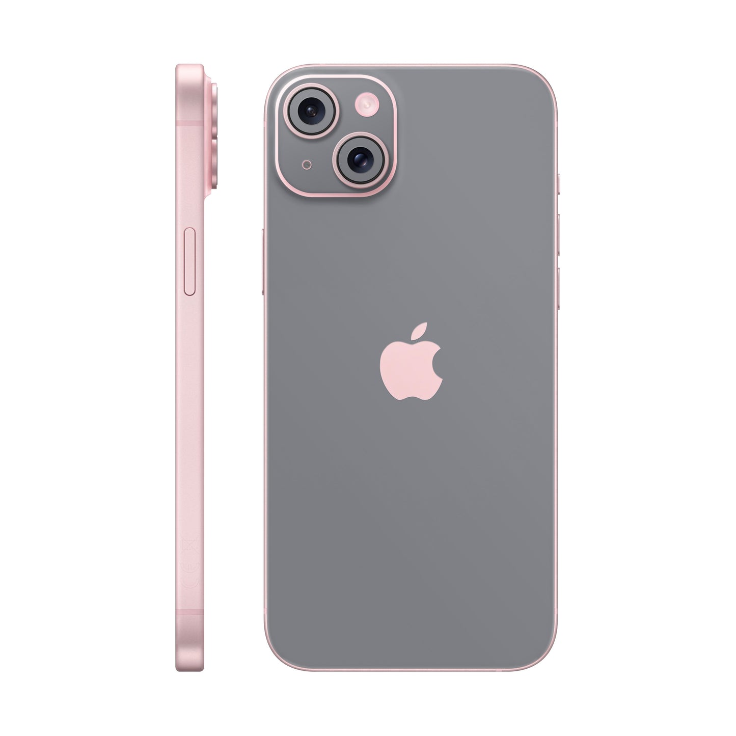 Folie de protectie iPhone 15 Plus, eSkins Unique, Skin Mat Gri