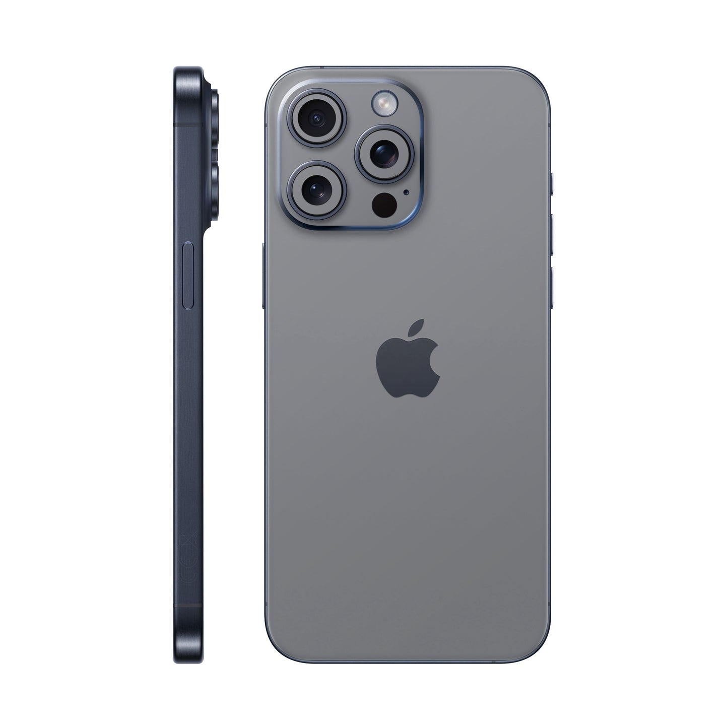 Folie de protectie iPhone 15 Pro Max, eSkins Unique, Skin Mat Gri