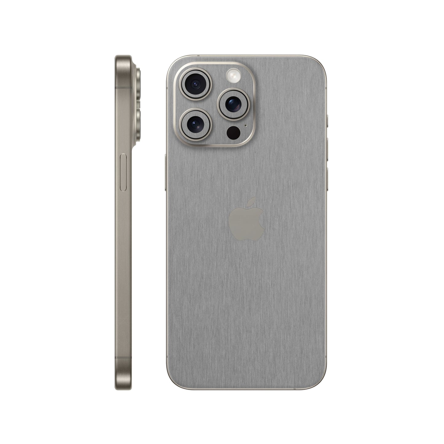 Skin iPhone 15 Pro, Metallic 3D Graphite
