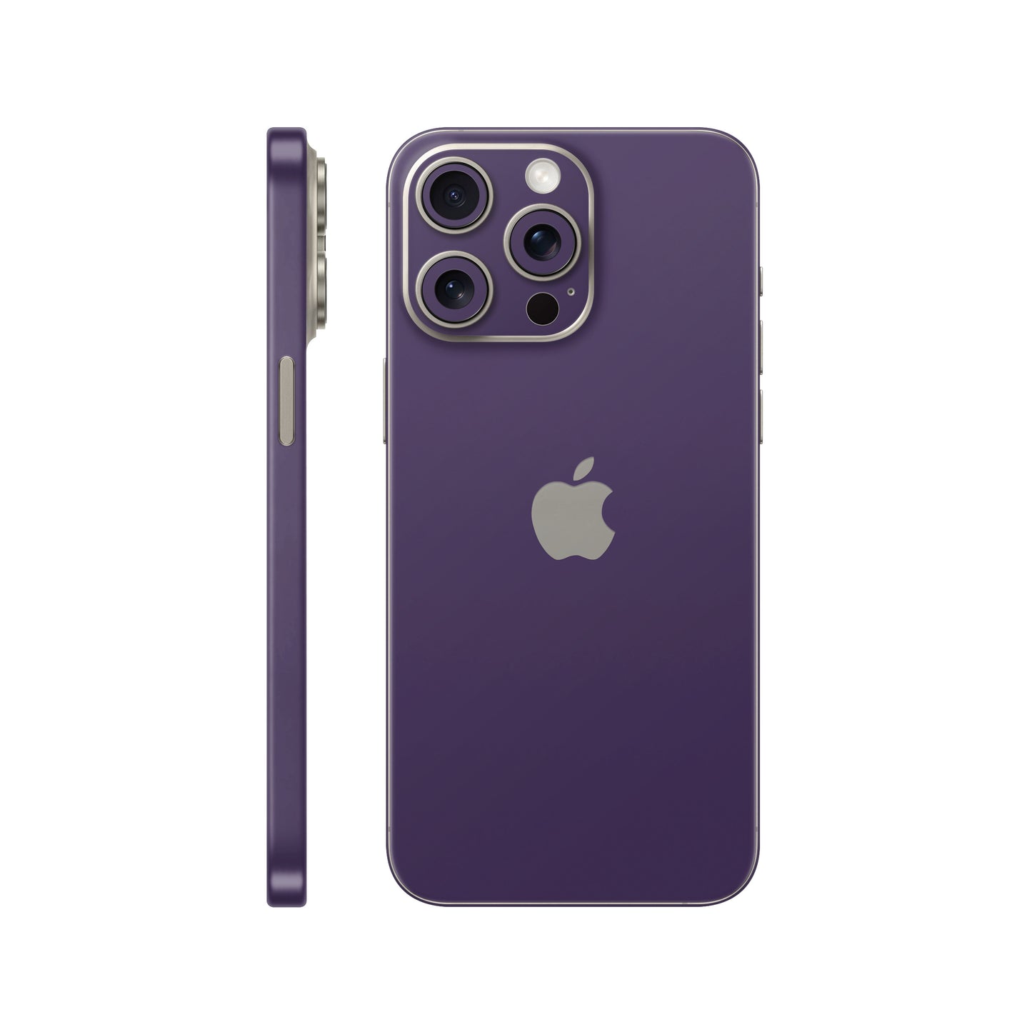 Folie de protectie iPhone 15 Pro, eSkins Unique, Skin Mat Mov