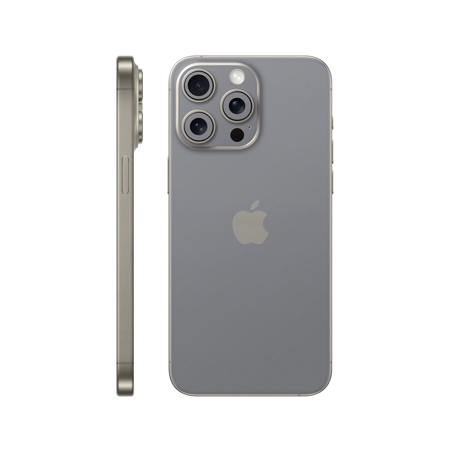 Folie de protectie iPhone 15 Pro, eSkins Unique, Skin Mat Gri