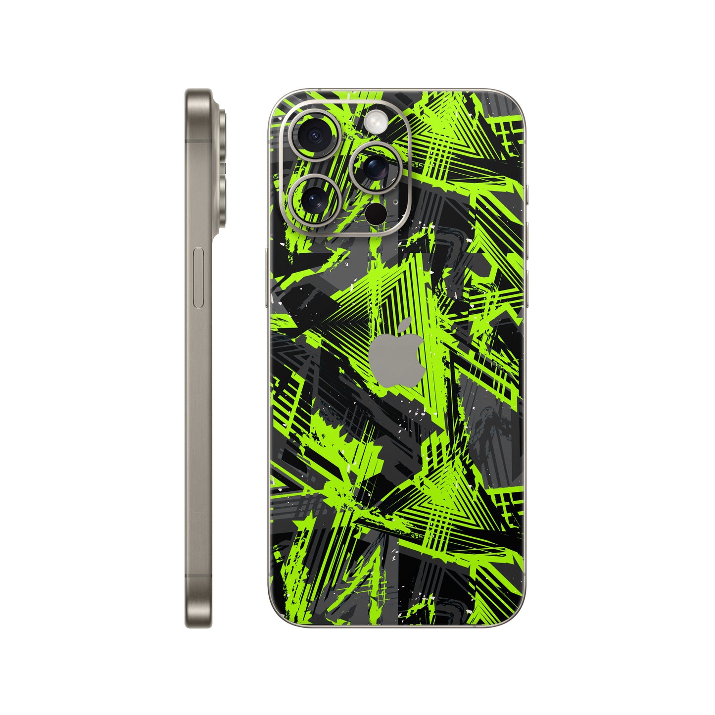 Folie de protectie iPhone 15 Pro, eSkins Signature, Skin Urban Voltage
