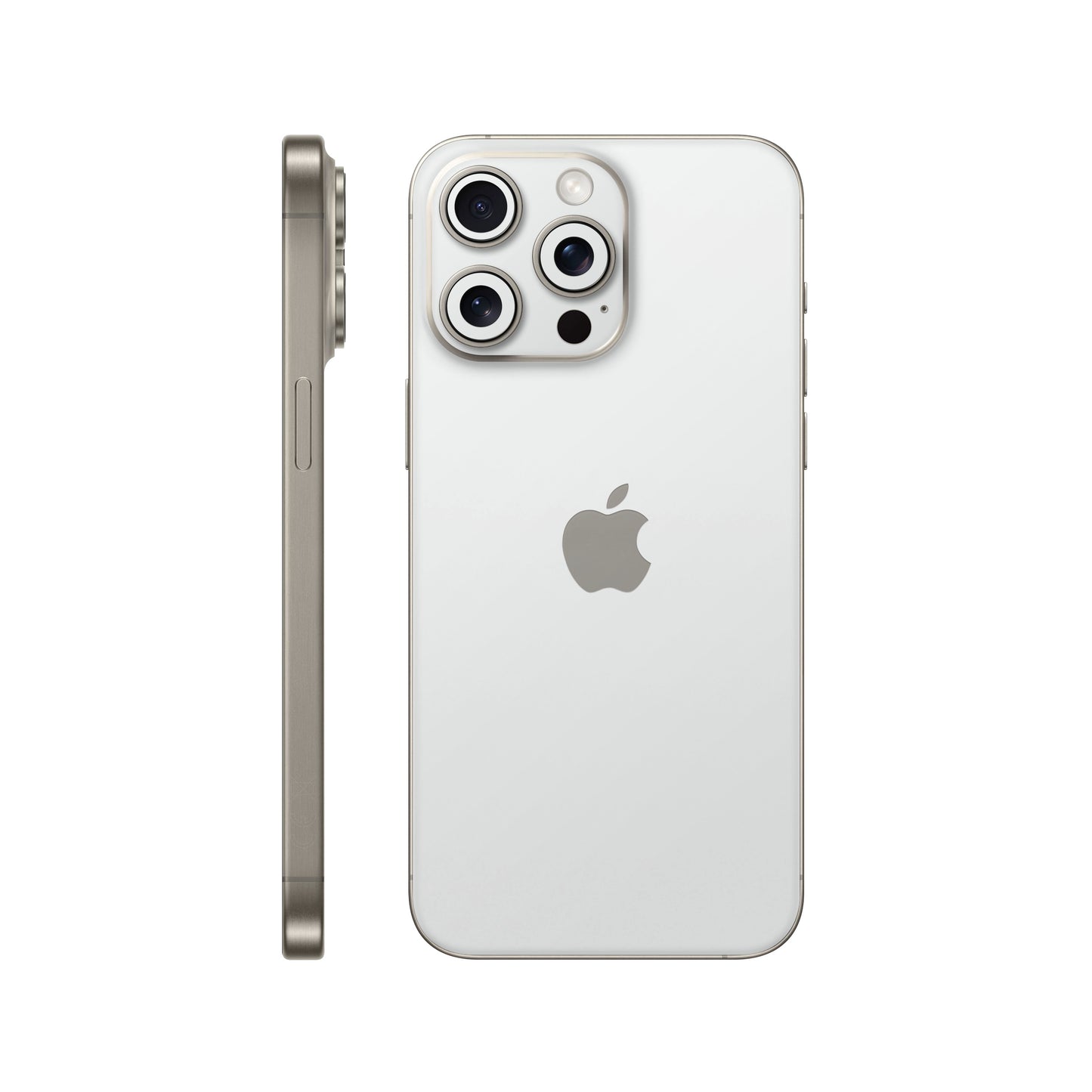 Folie de protectie iPhone 15 Pro, eSkins Unique, Skin Mat Alb