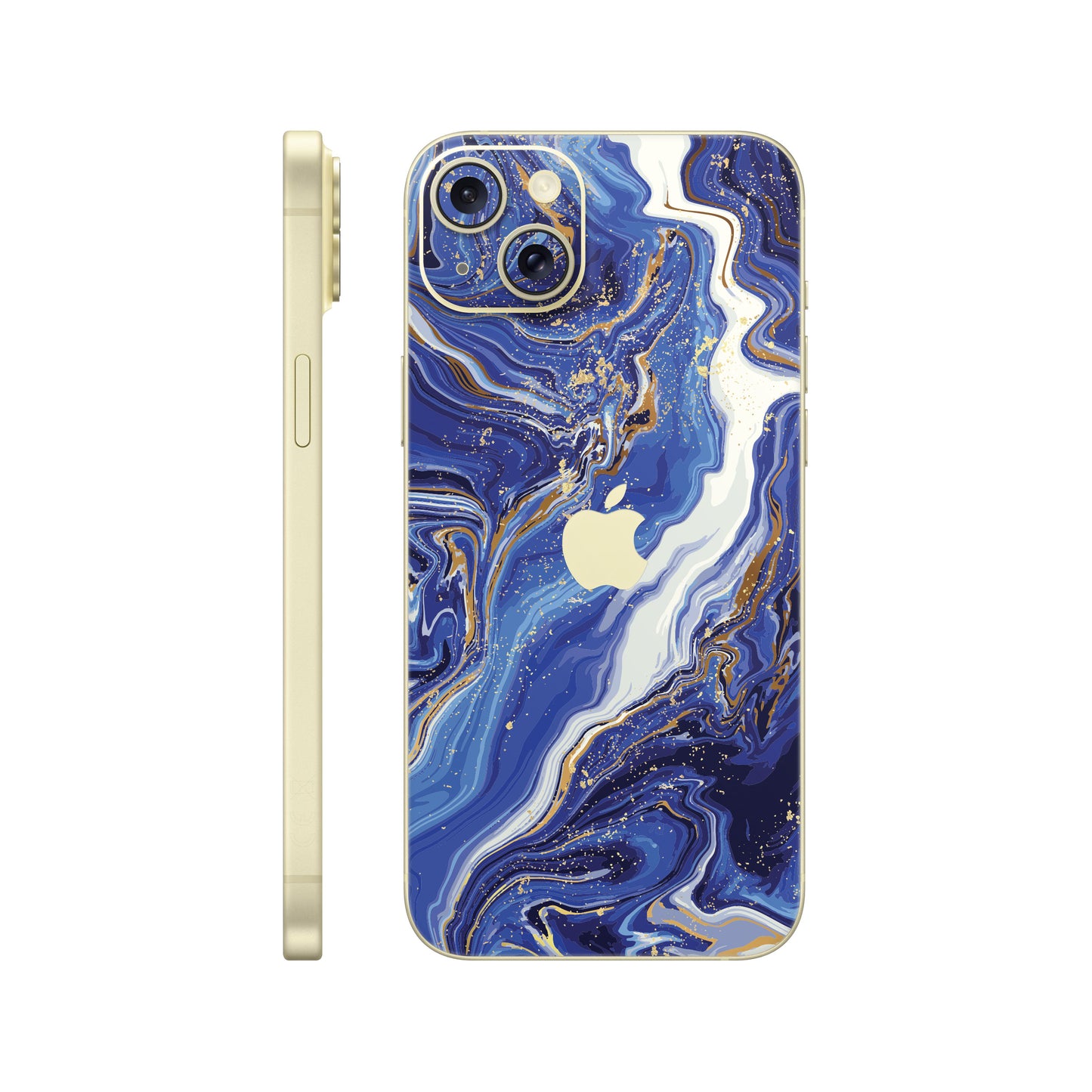 Folie de protectie iPhone 15, eSkins Signature, Skin Stellar Drift