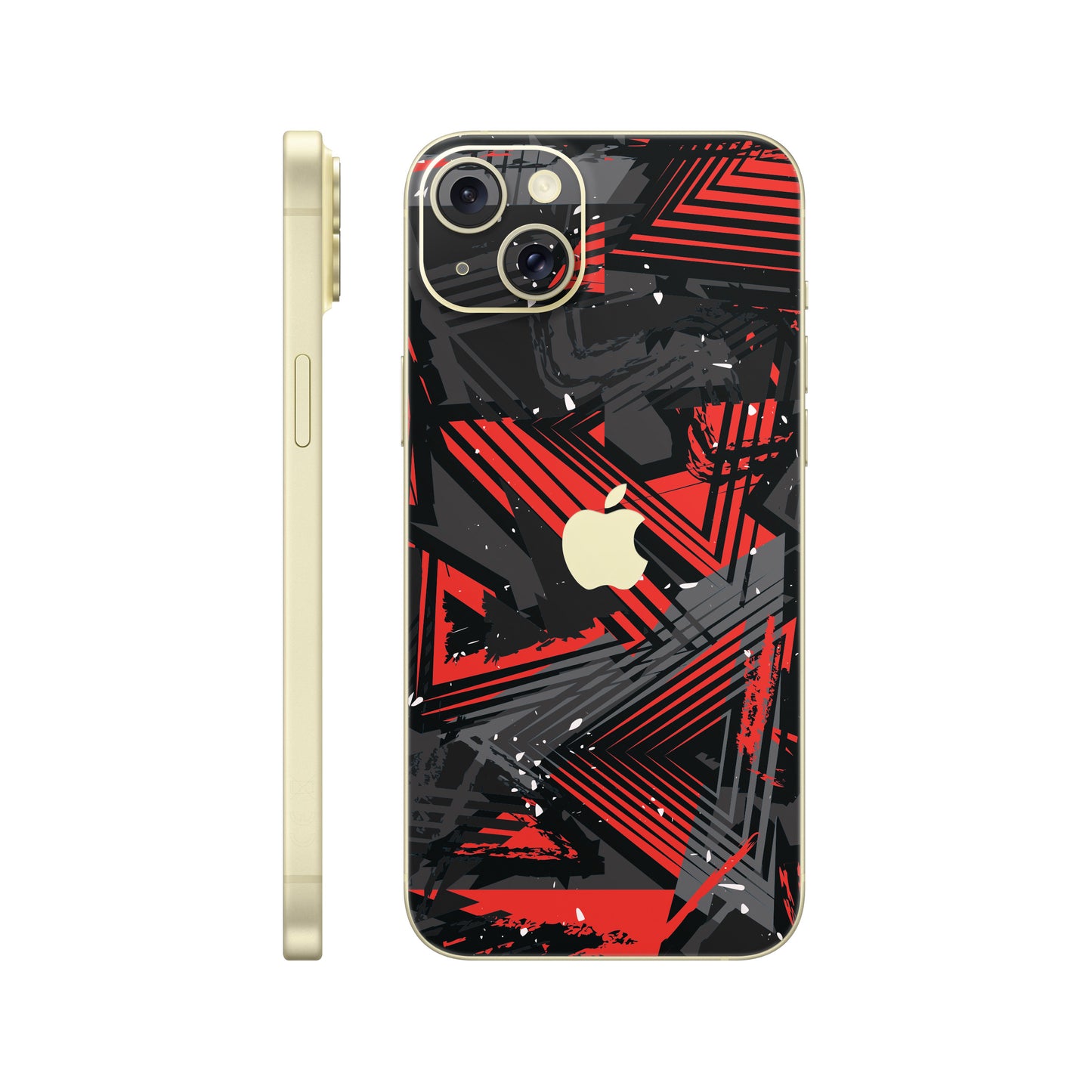 Folie de protectie iPhone 15, eSkins Signature, Skin Urban Assault
