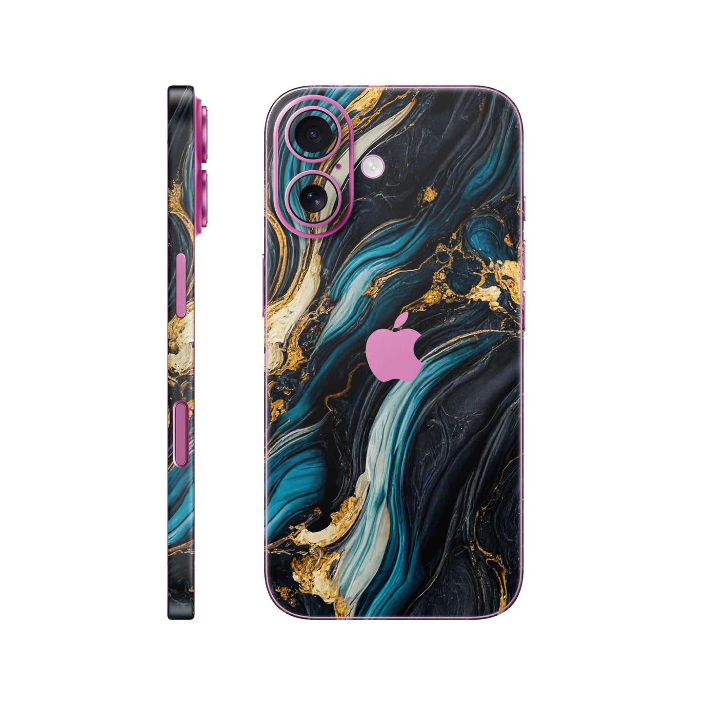 Folie de protectie iPhone 16, eSkins Signature, Mystic Ocean
