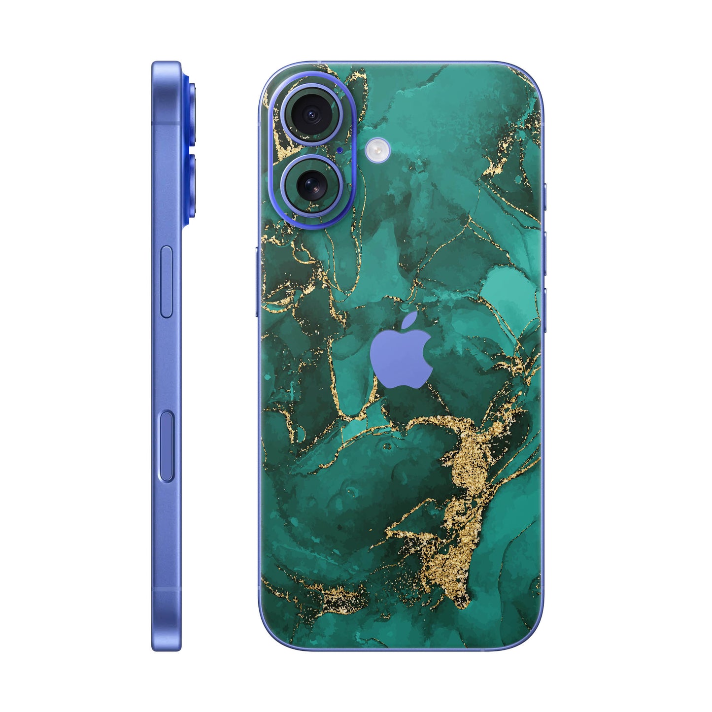 Folie de protectie iPhone 16 Plus, eSkins Signature, Ethereal Green