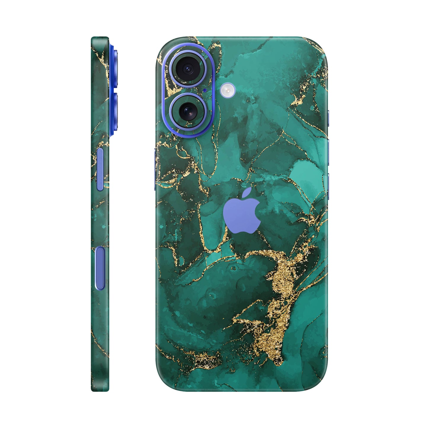 Folie de protectie iPhone 16 Plus, eSkins Signature, Ethereal Green