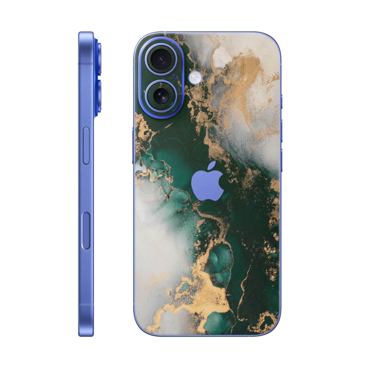 Folie de protectie iPhone 16 Plus, eSkins Signature, Forest Mist
