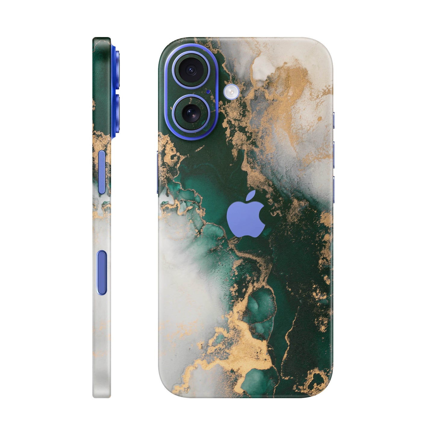 Folie de protectie iPhone 16 Plus, eSkins Signature, Forest Mist