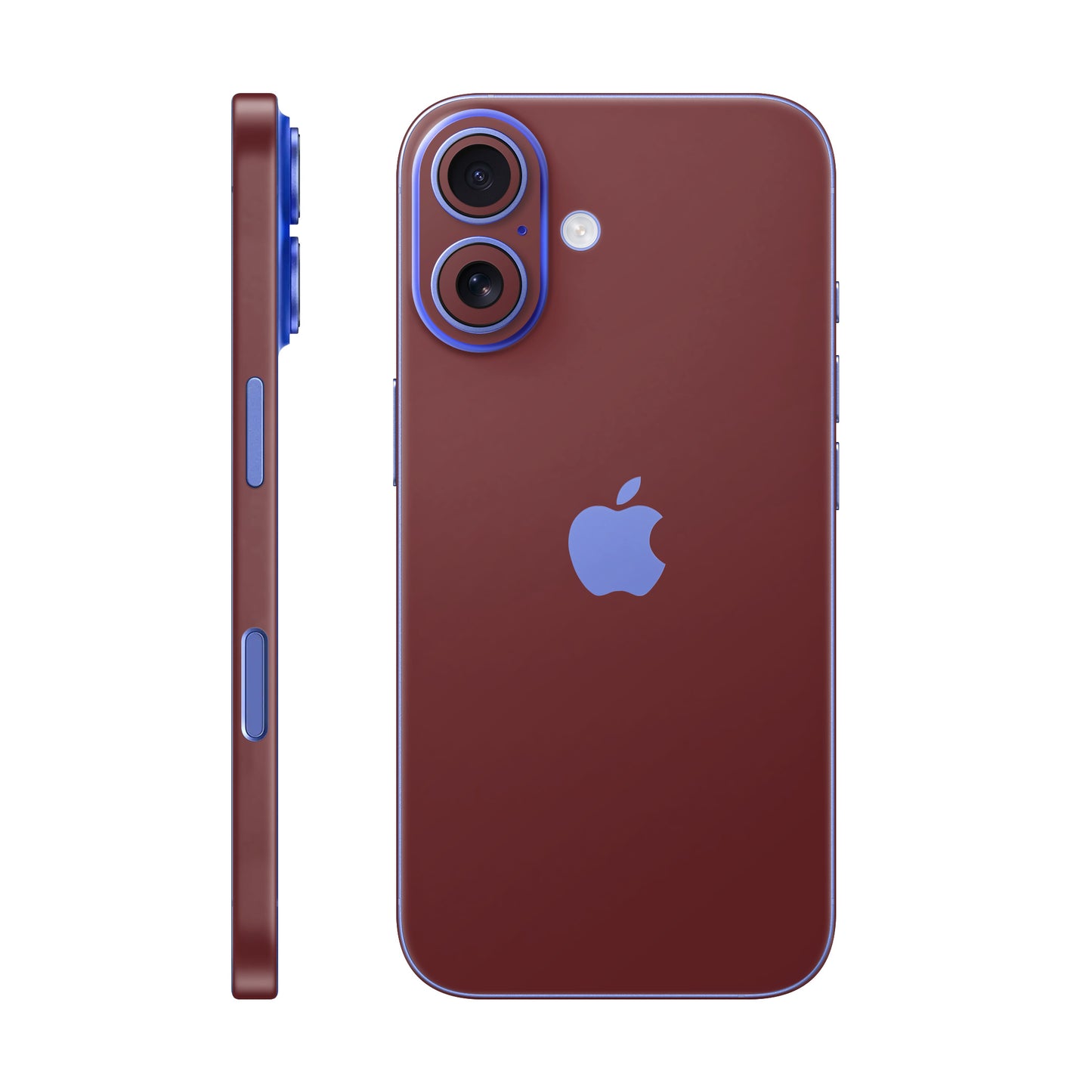 Folie de protectie iPhone 16 Plus, eSkins Unique, Skin Mat Cupru