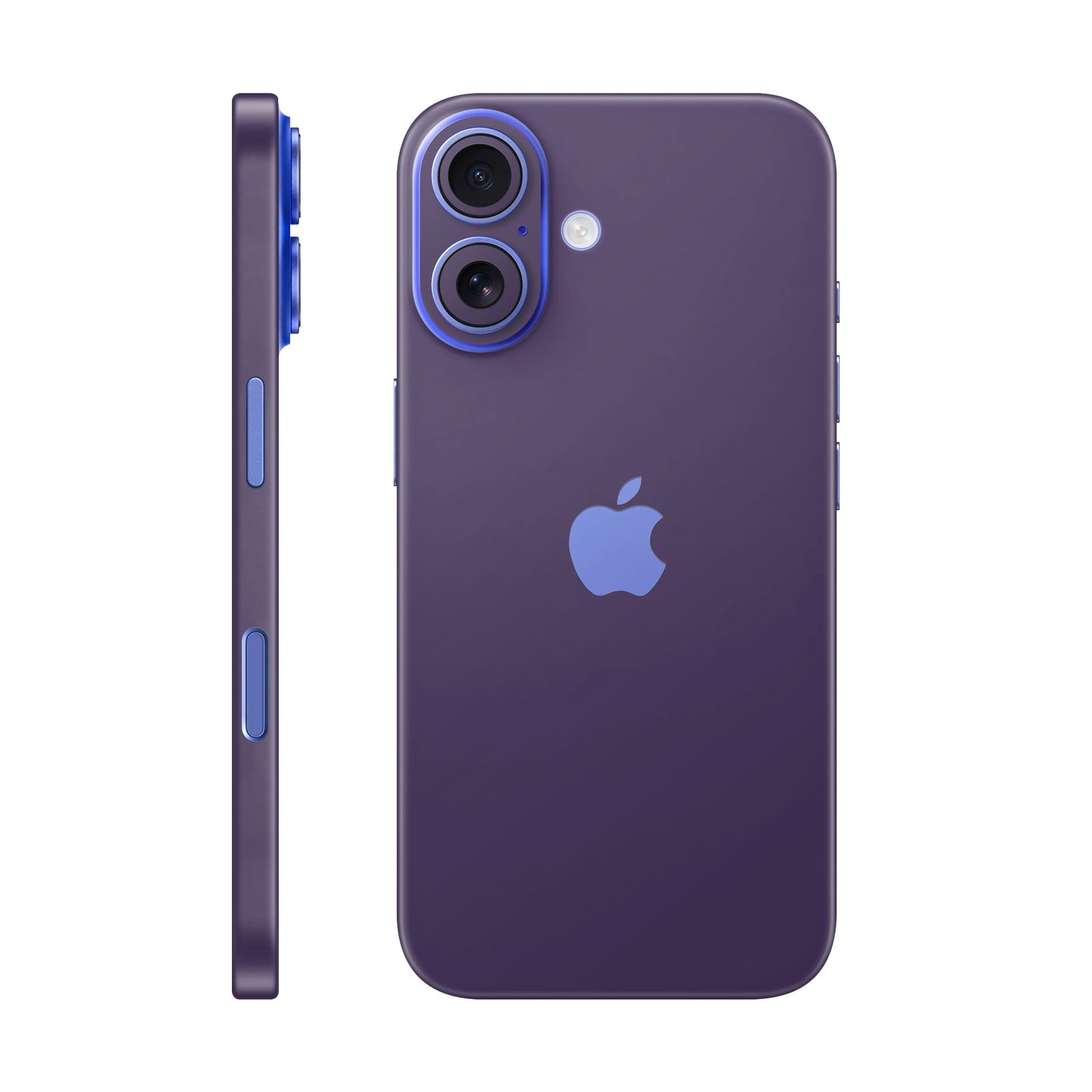 Folie de protectie iPhone 16 Plus, eSkins Unique, Skin Mat Mov