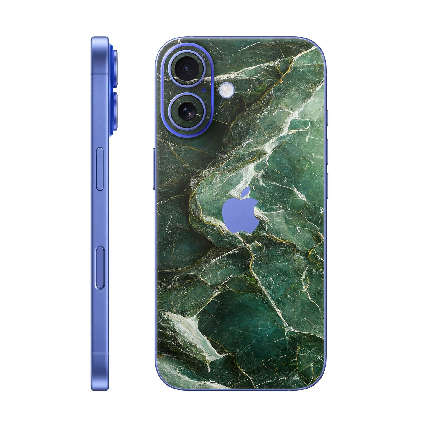 Folie de protectie iPhone 16 Plus, eSkins Signature, Mystic Emerald