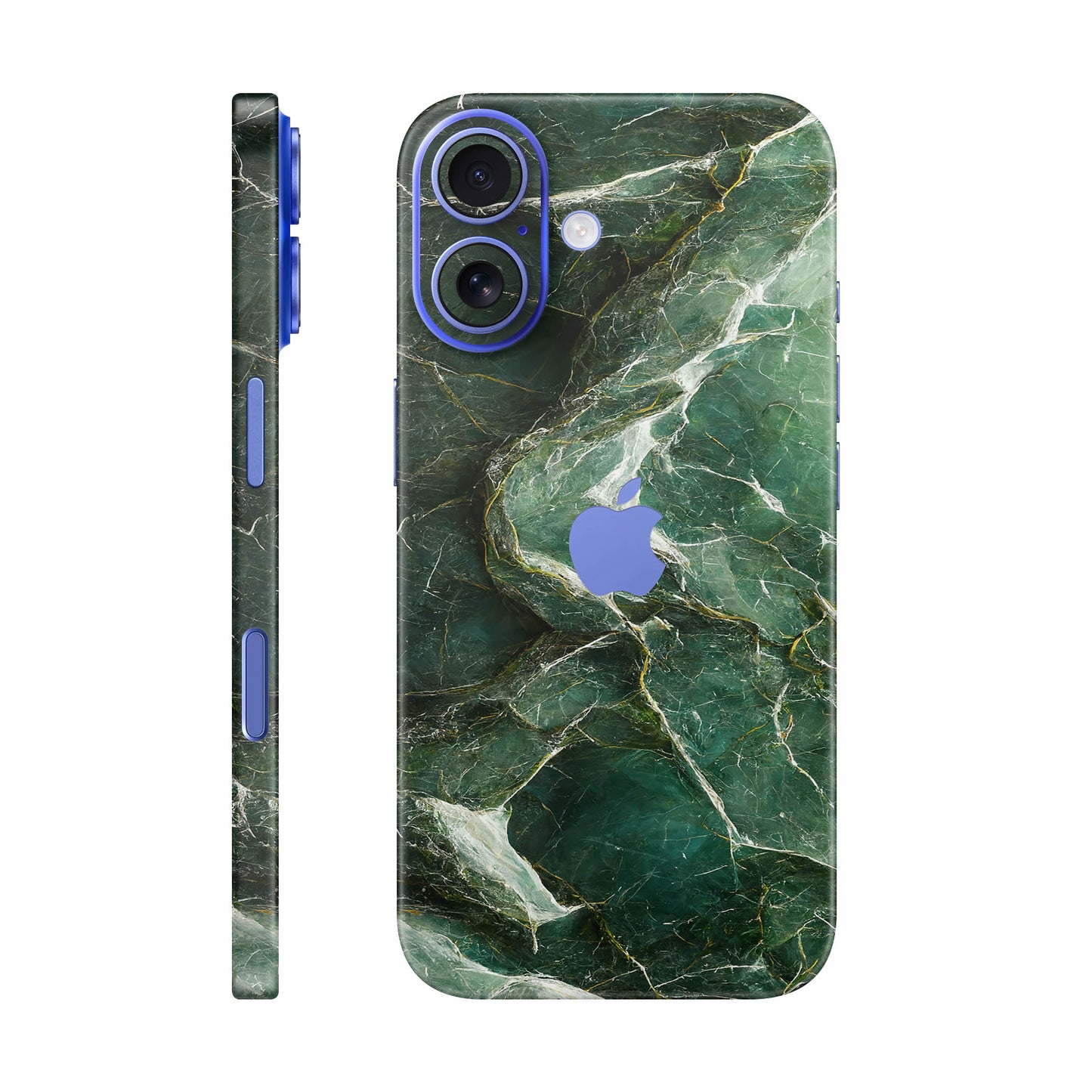 Folie de protectie iPhone 16 Plus, eSkins Signature, Mystic Emerald