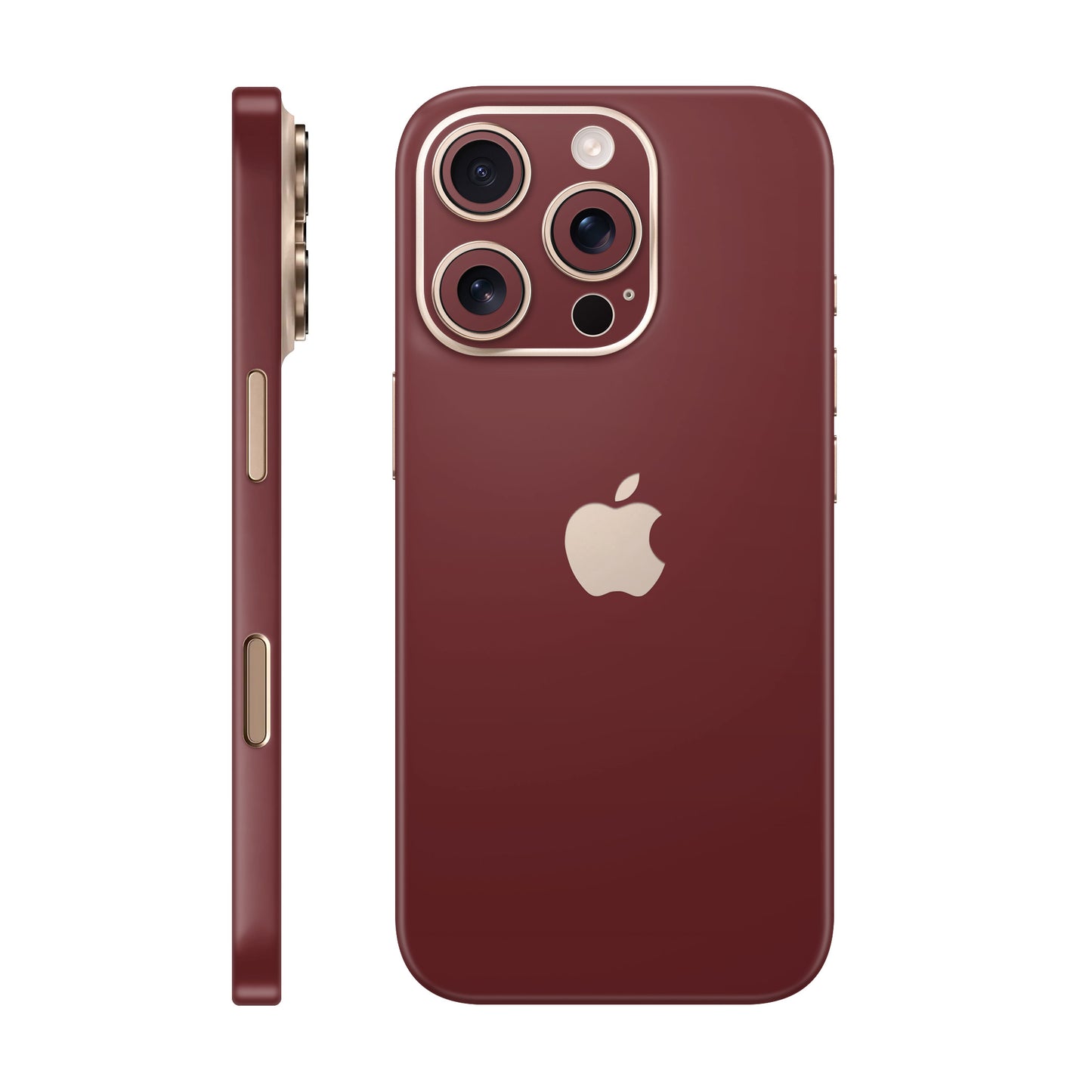 Folie de protectie iPhone 16 Pro Max, eSkins Unique, Skin Mat Cupru