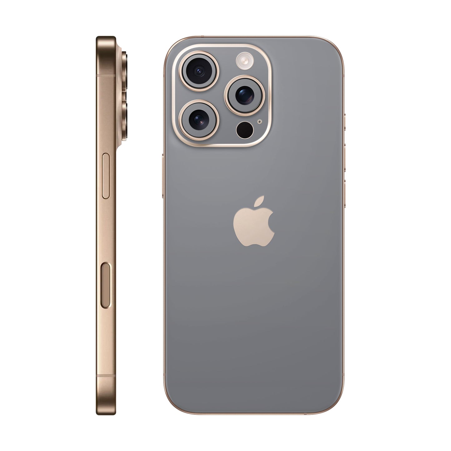 Folie de protectie iPhone 16 Pro Max, eSkins Unique, Skin Mat Gri