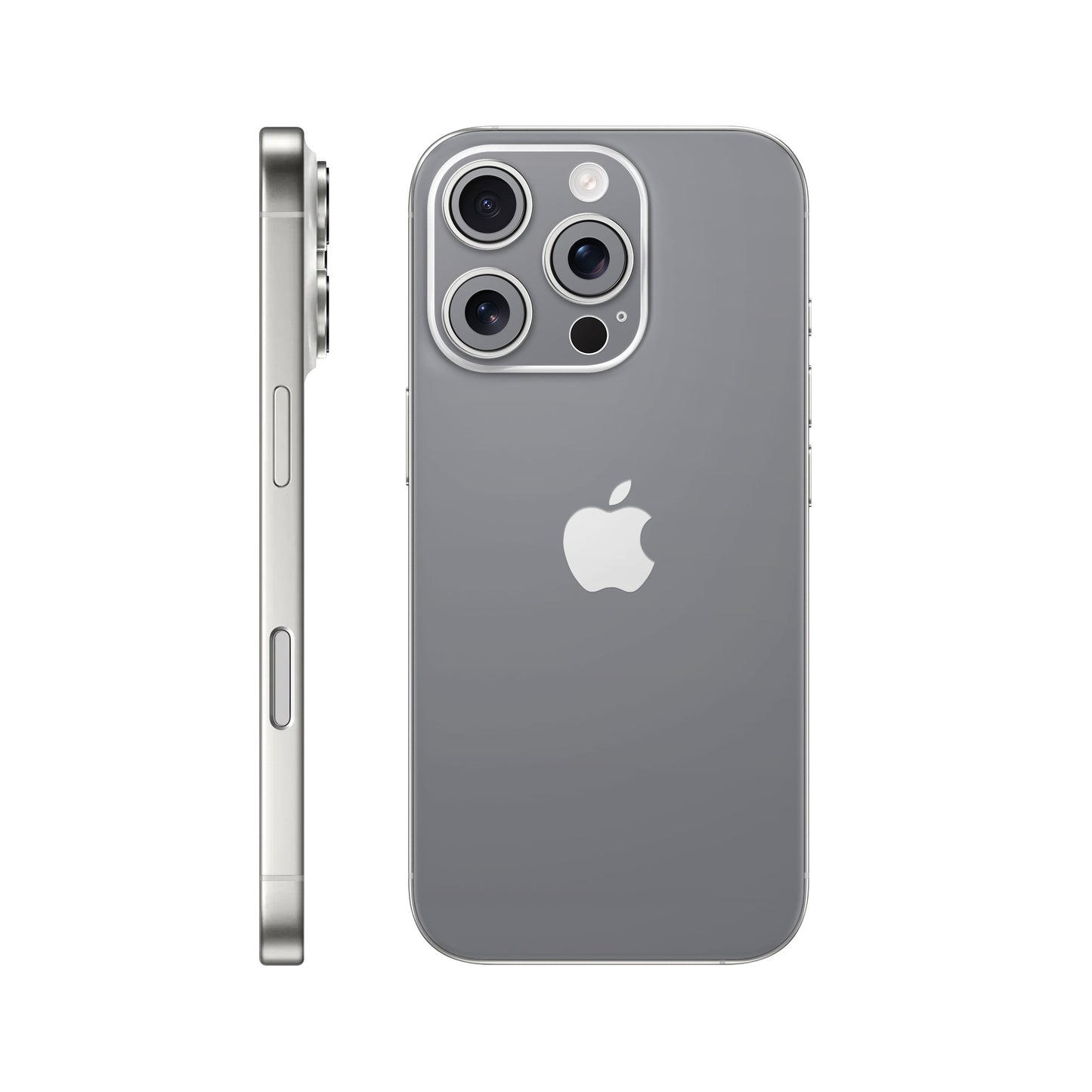 Folie de protectie iPhone 16 Pro, eSkins Unique, Skin Mat Gri