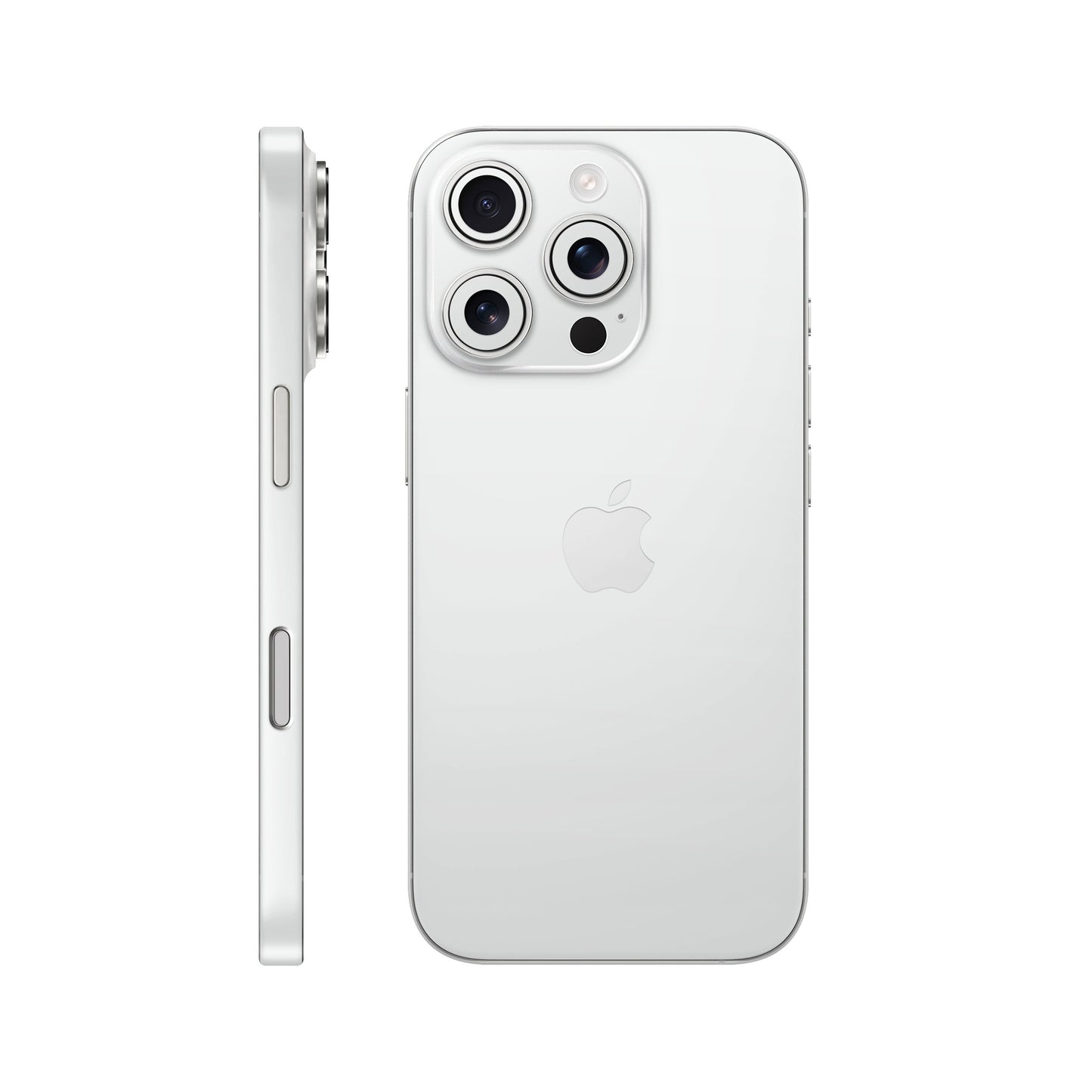 Folie de protectie iPhone 16 Pro, eSkins Unique, Skin Mat Alb