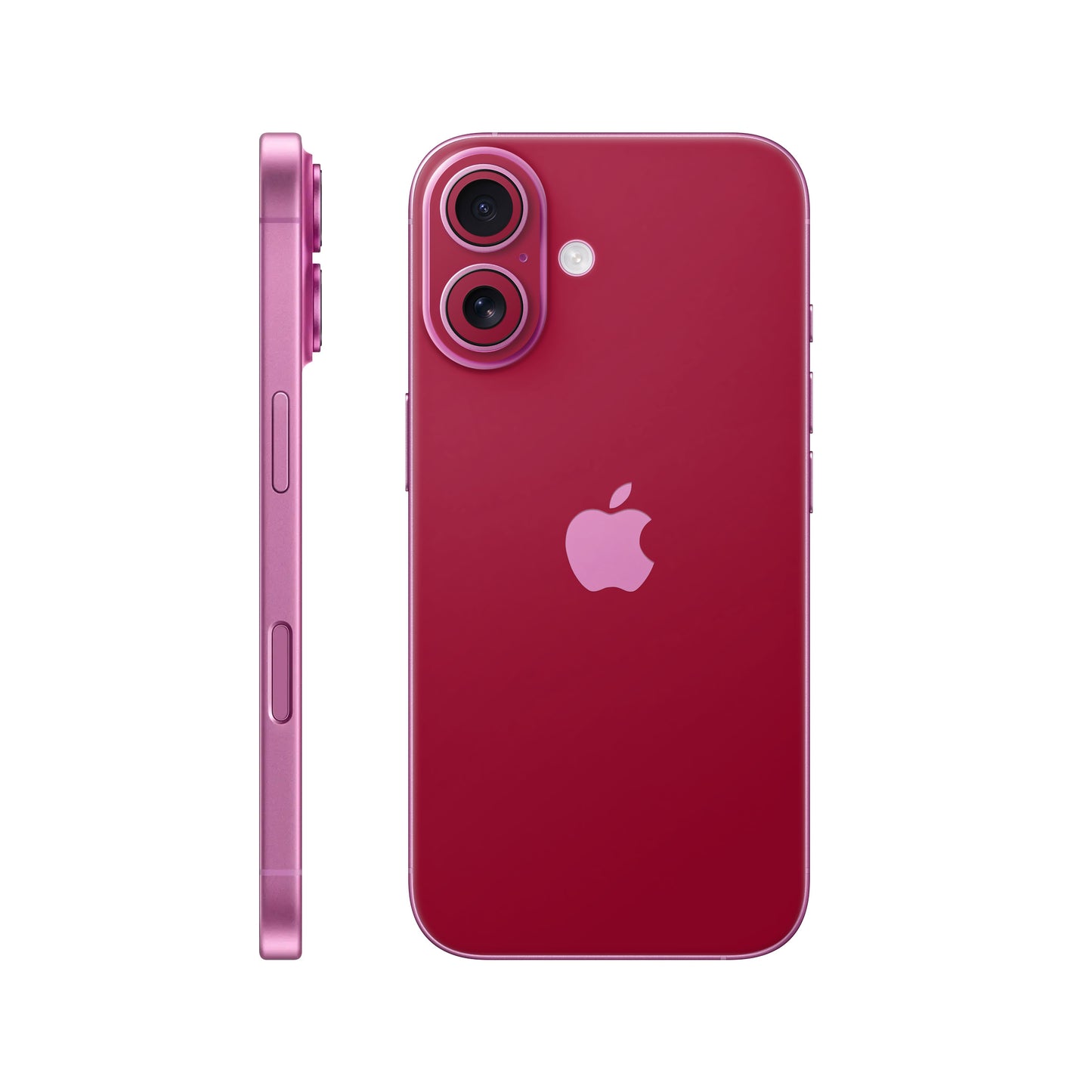 Folie de protectie iPhone 16, eSkins Unique, Skin Mat Rosu