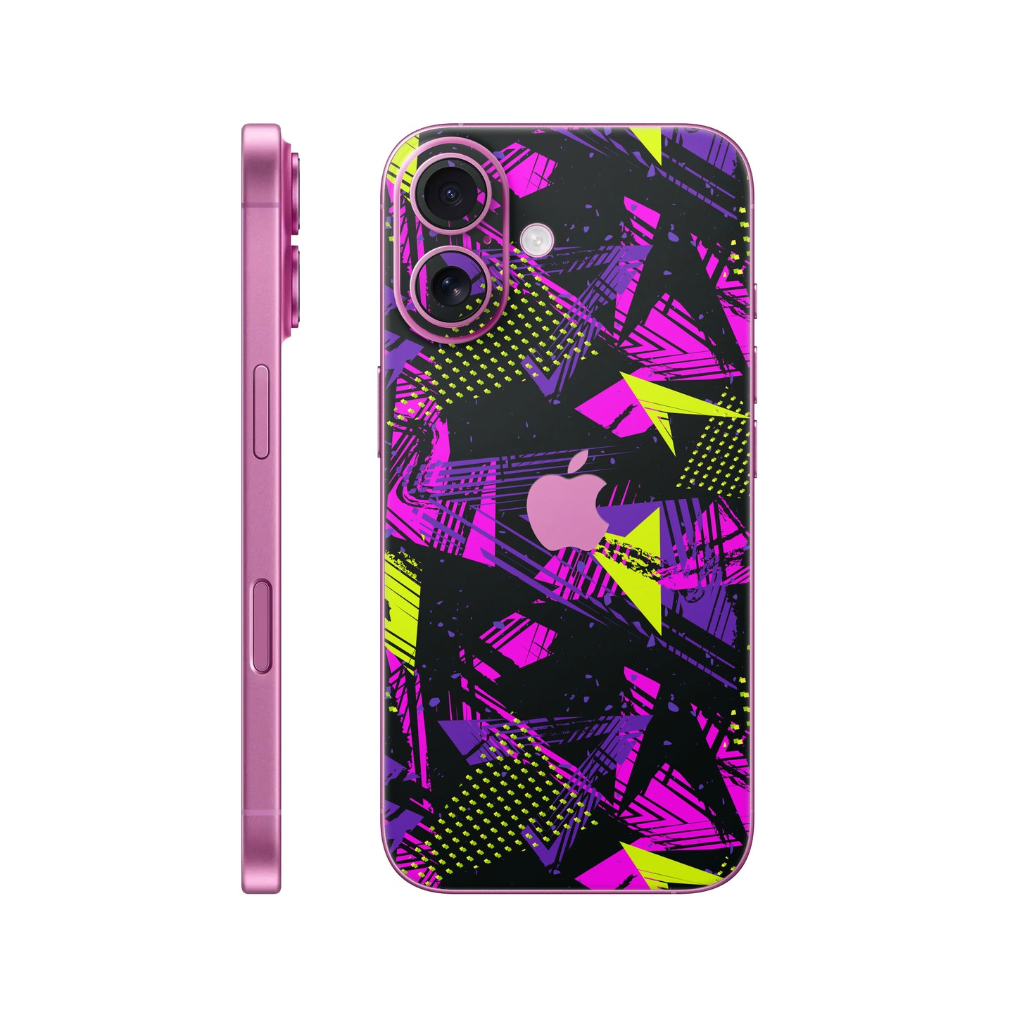 Folie de protectie iPhone 16, eSkins Signature, Skin Urban Graffiti