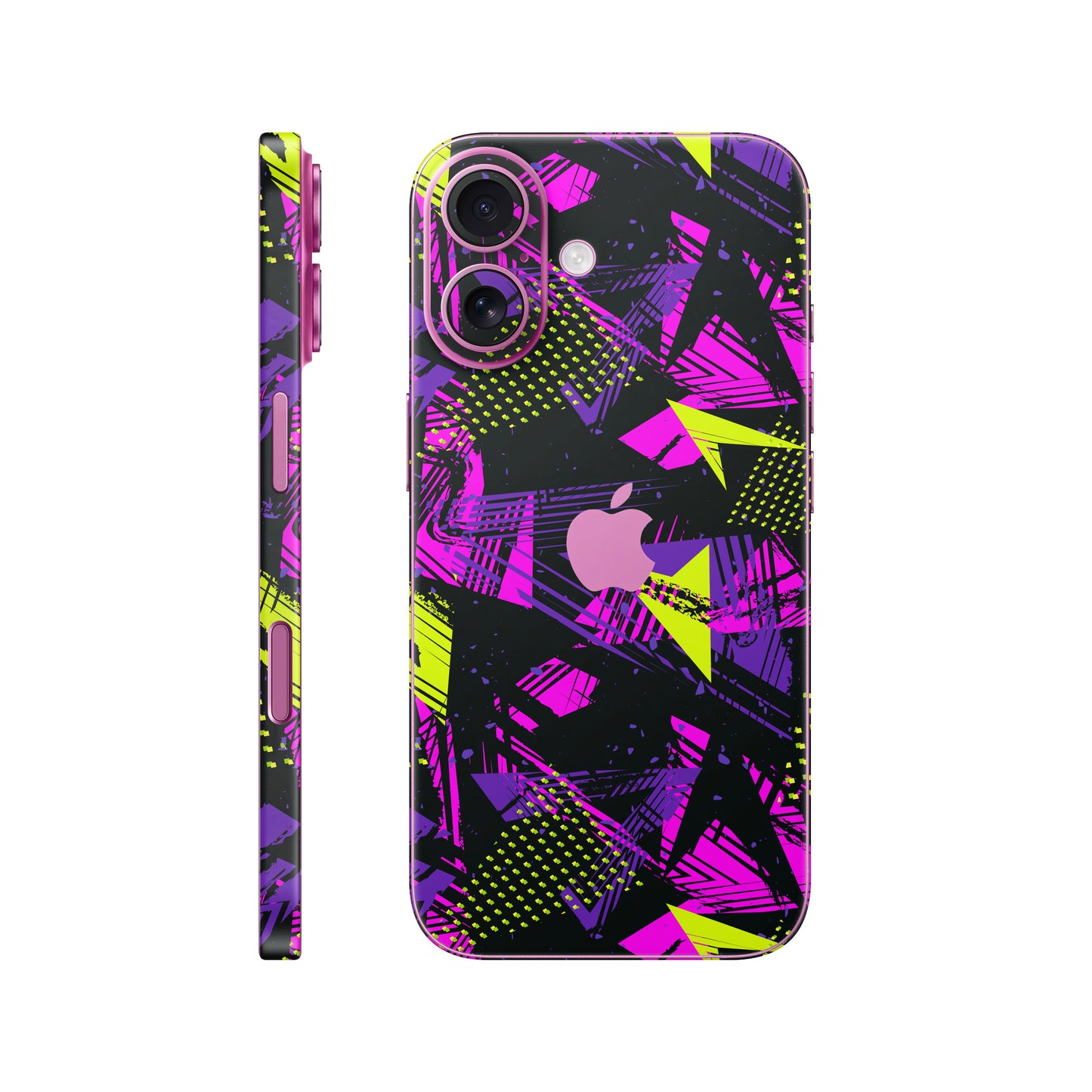 Folie de protectie iPhone 16, eSkins Signature, Skin Urban Graffiti