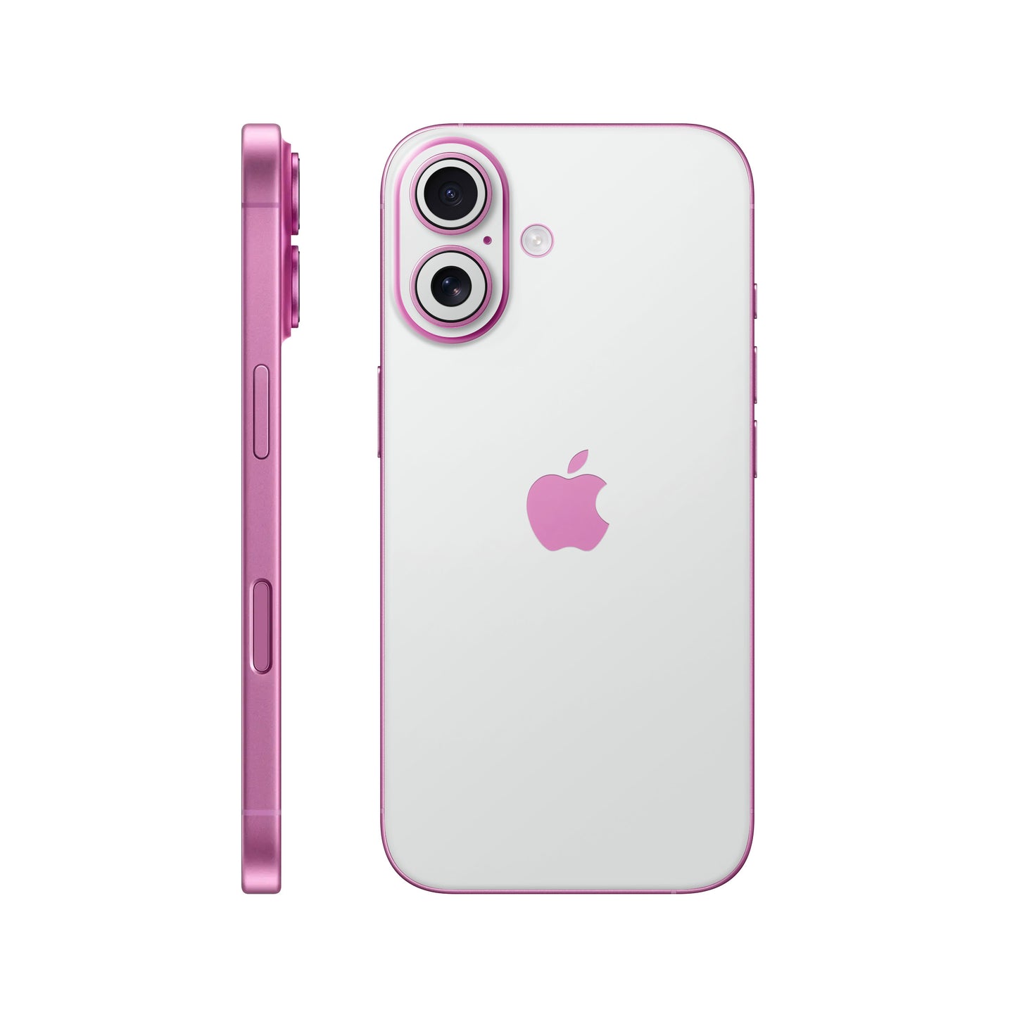 Folie de protectie iPhone 16, eSkins Unique, Skin Mat Alb