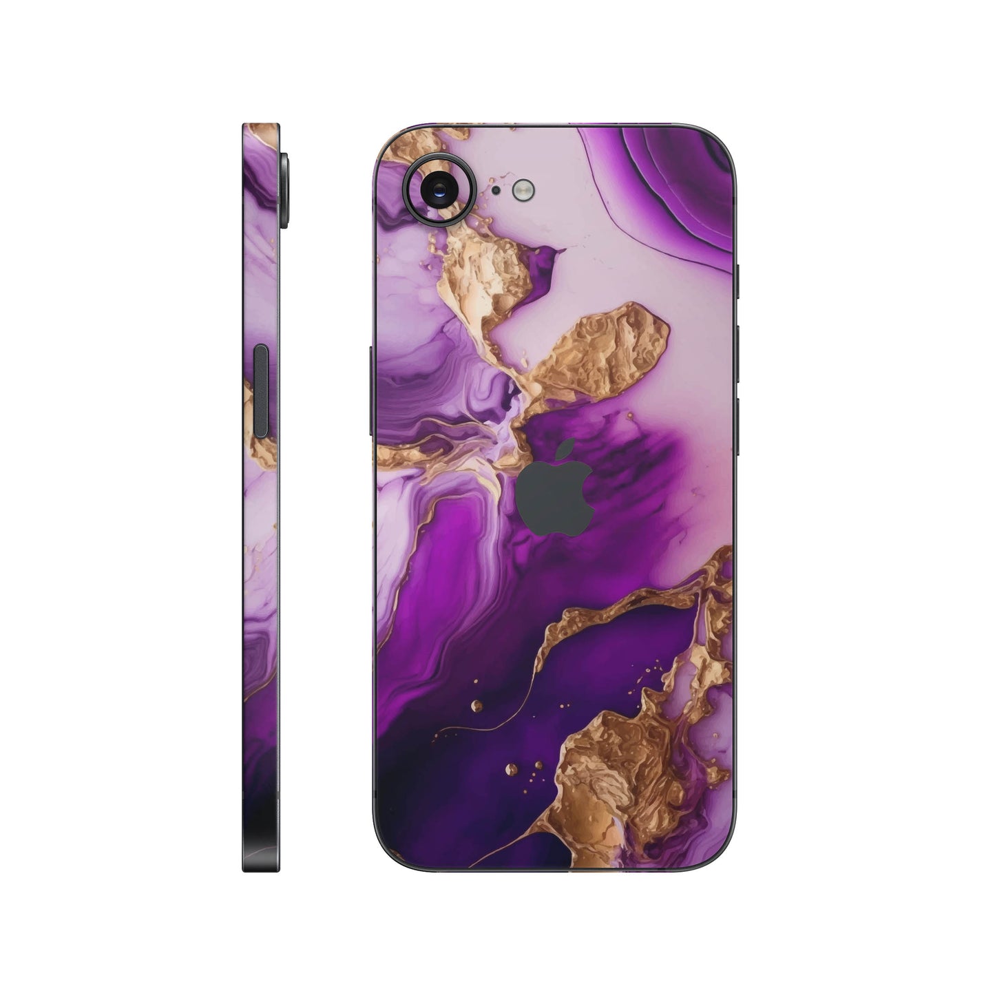 Folie de protectie iPhone 16e, eSkins Signature, Skin Amethyst Dream