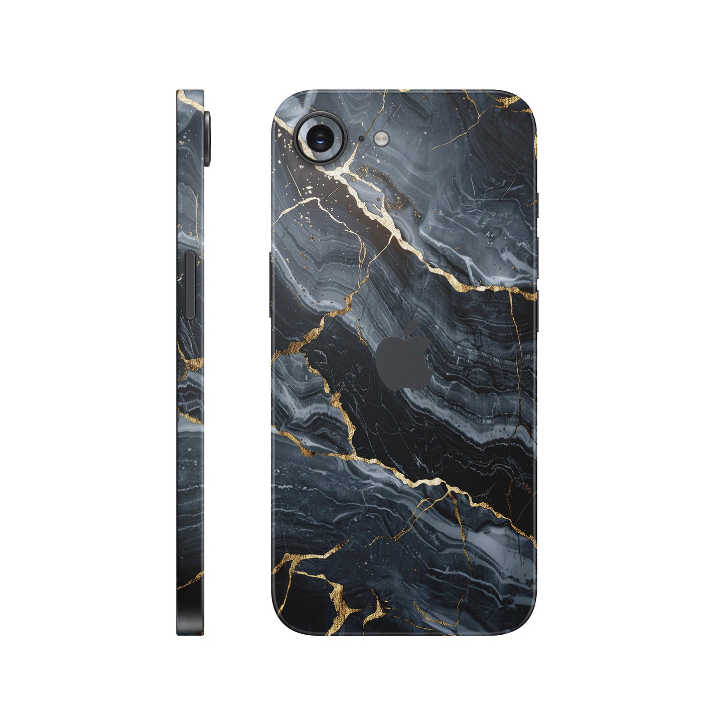 Folie de protectie iPhone 16e, eSkins Signature, Skin Gilded Abyss