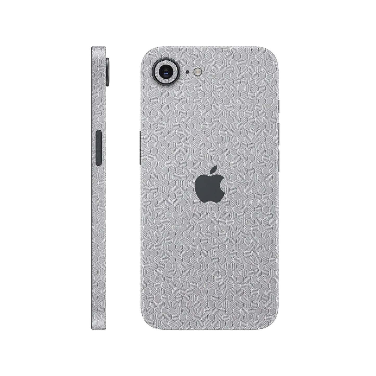Folie de protectie iPhone 16e, eSkins Elegans, Skin Honeycomb Gri