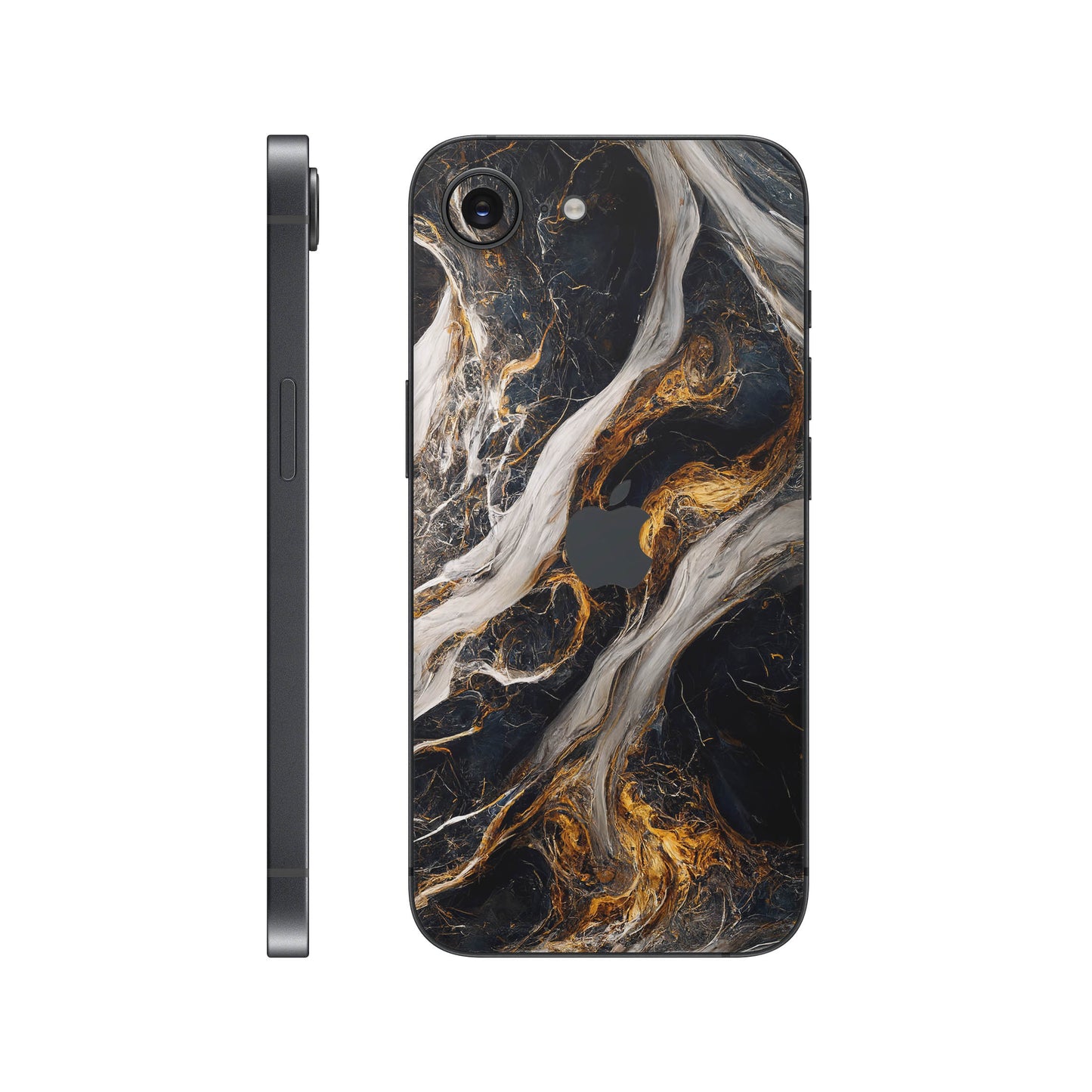 Folie de protectie iPhone 16e, eSkins Signature, Skin Luxe Nebula
