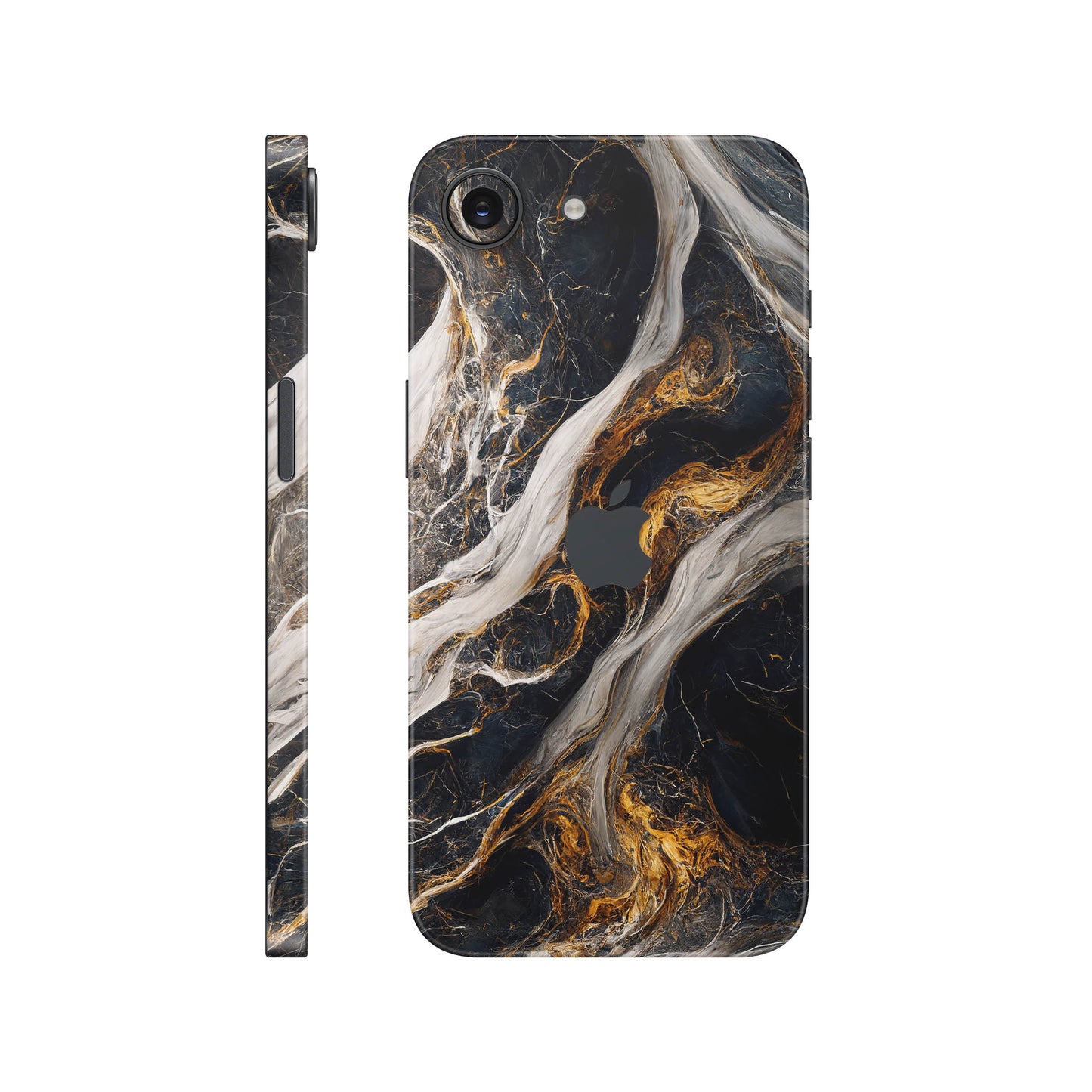 Folie de protectie iPhone 16e, eSkins Signature, Skin Luxe Nebula