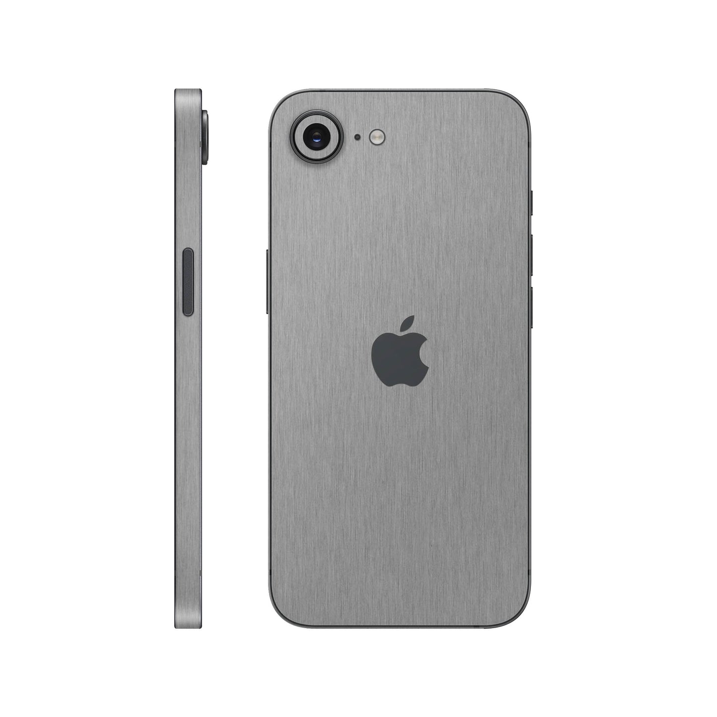 Folie de protectie iPhone 16e, eSkins Elegans, Skin Metalic Grafit