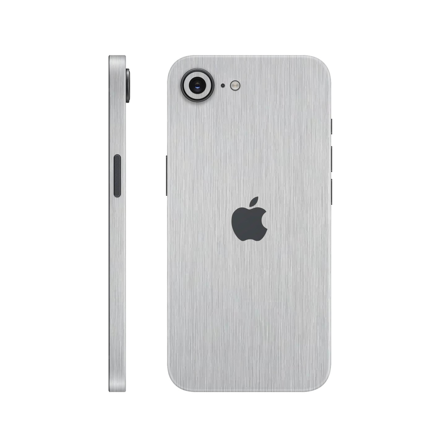 Folie de protectie iPhone 16e, eSkins Elegans, Skin Metalic Gri