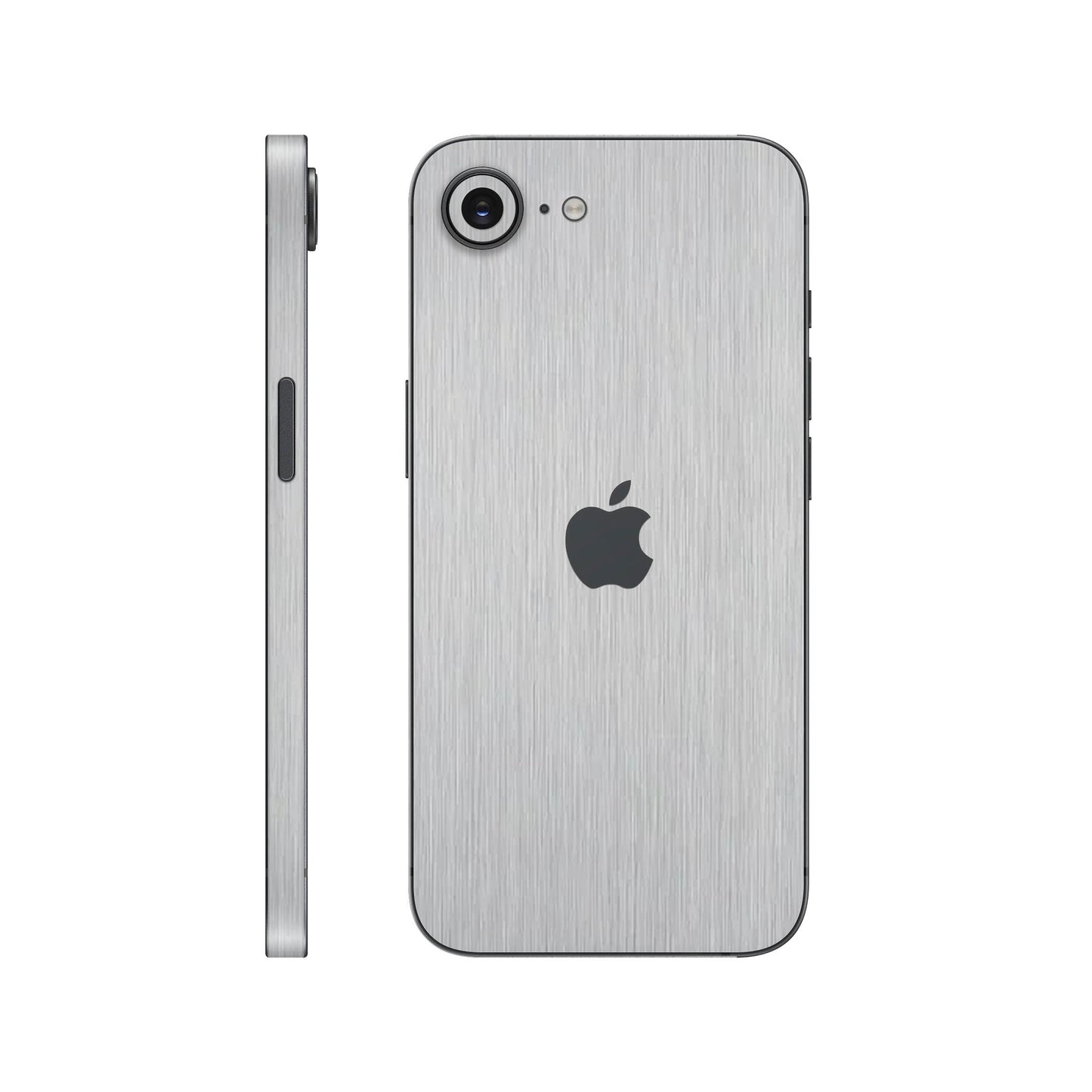 Folie de protectie iPhone 16e, eSkins Elegans, Skin Metalic Gri