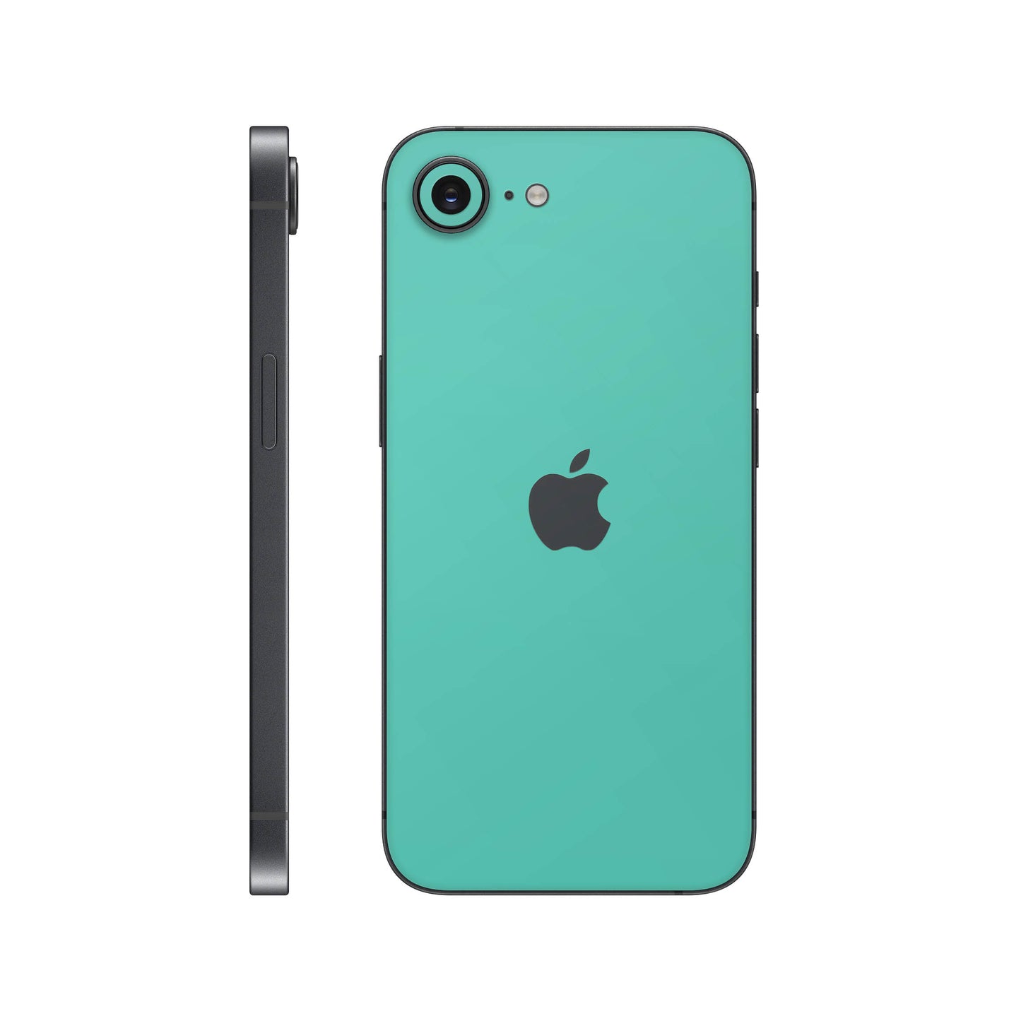 Folie de protectie iPhone 16e, eSkins Unique, Skin Mat Verde Menta