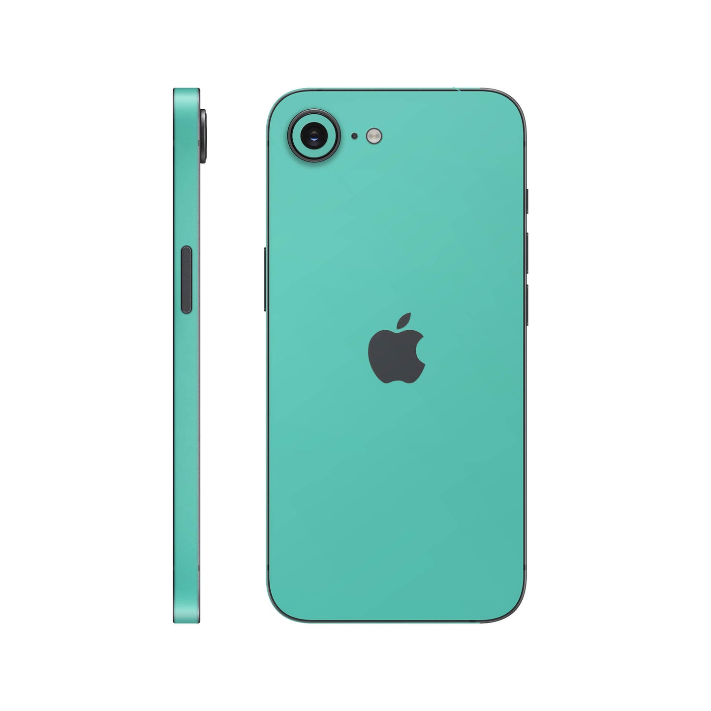 Folie de protectie iPhone 16e, eSkins Unique, Skin Mat Verde Menta
