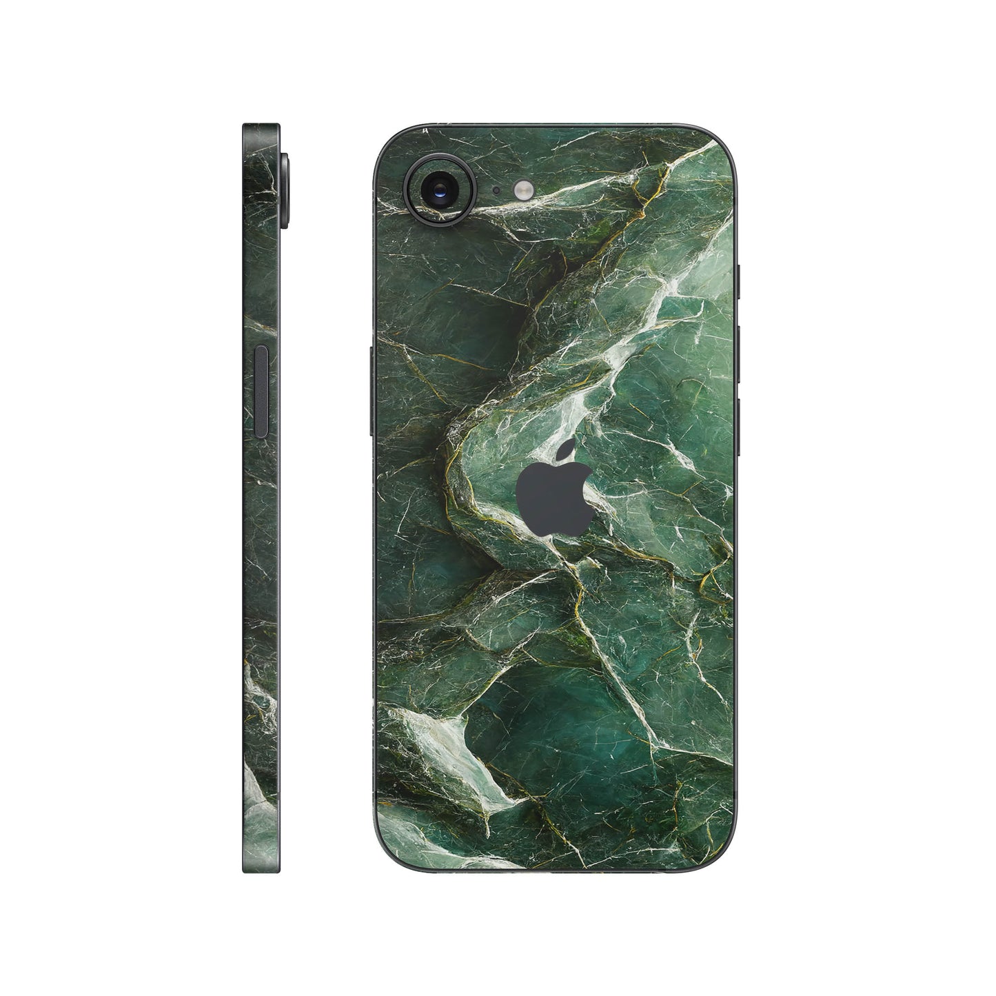 Folie de protectie iPhone 16e, eSkins Signature, Mystic Emerald